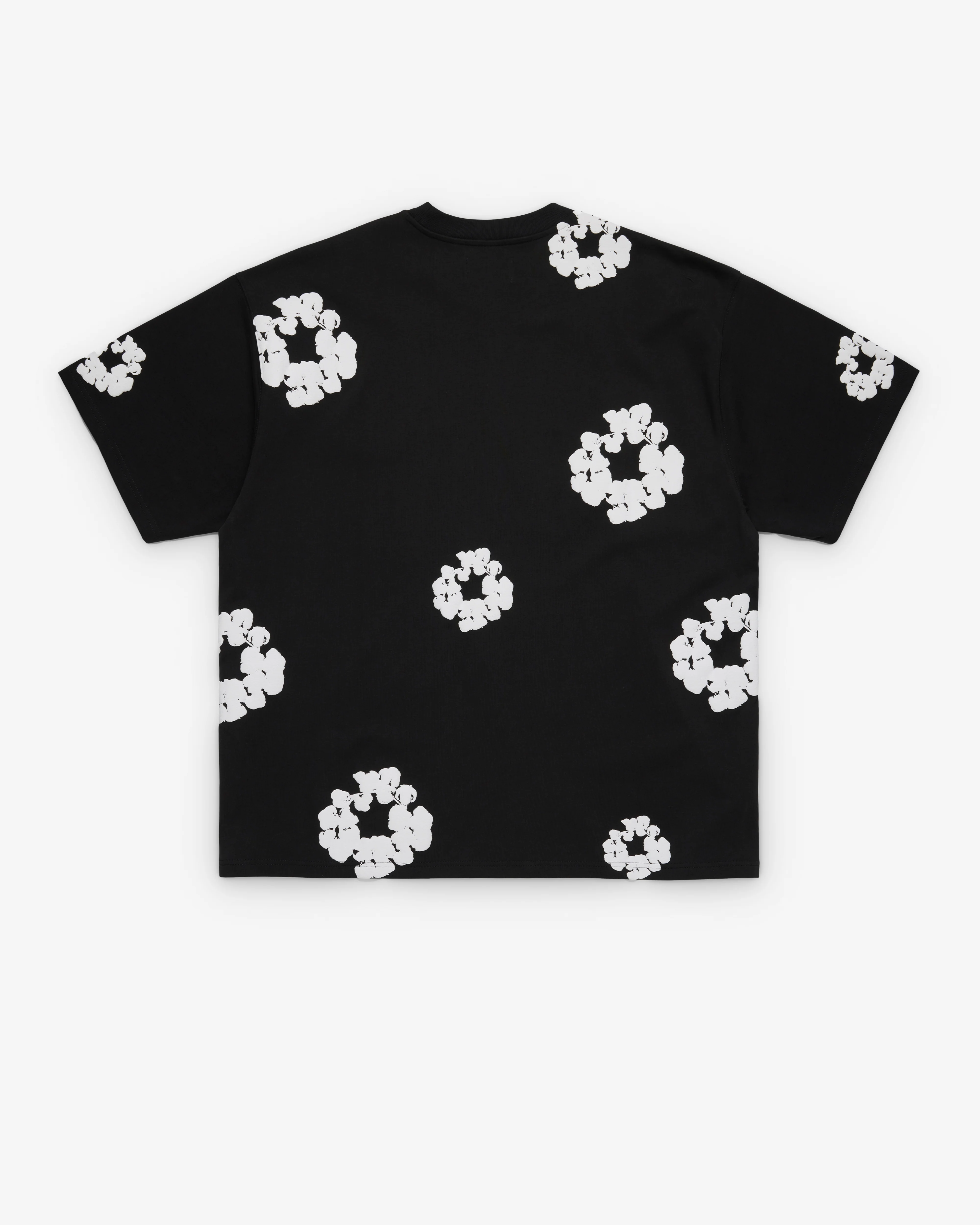 Denim Tears - Men's Cotton Wreath Tall Tee - (Black)