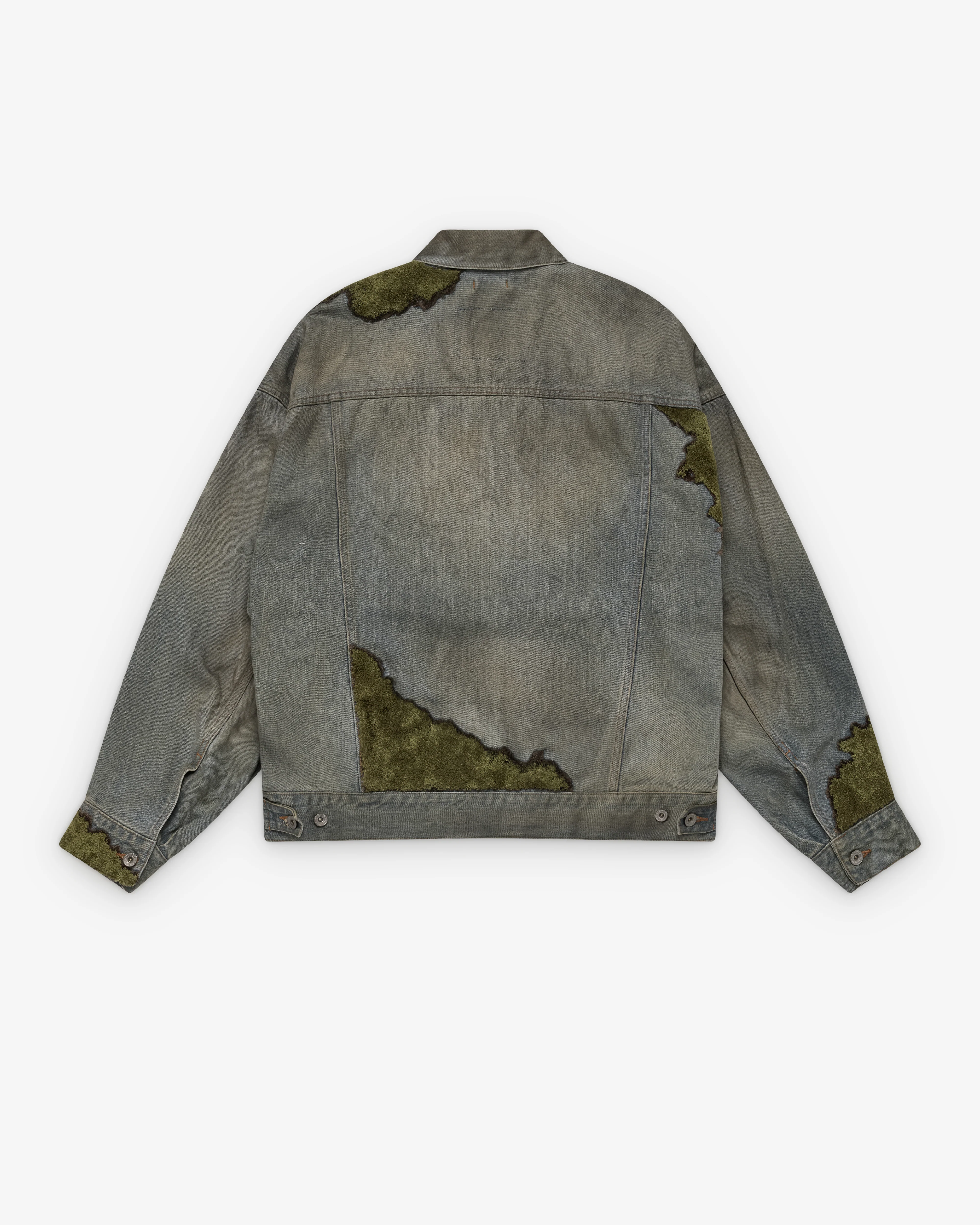 Doublet - Men's Moss-Grown Denim Jacket - (Indigo)