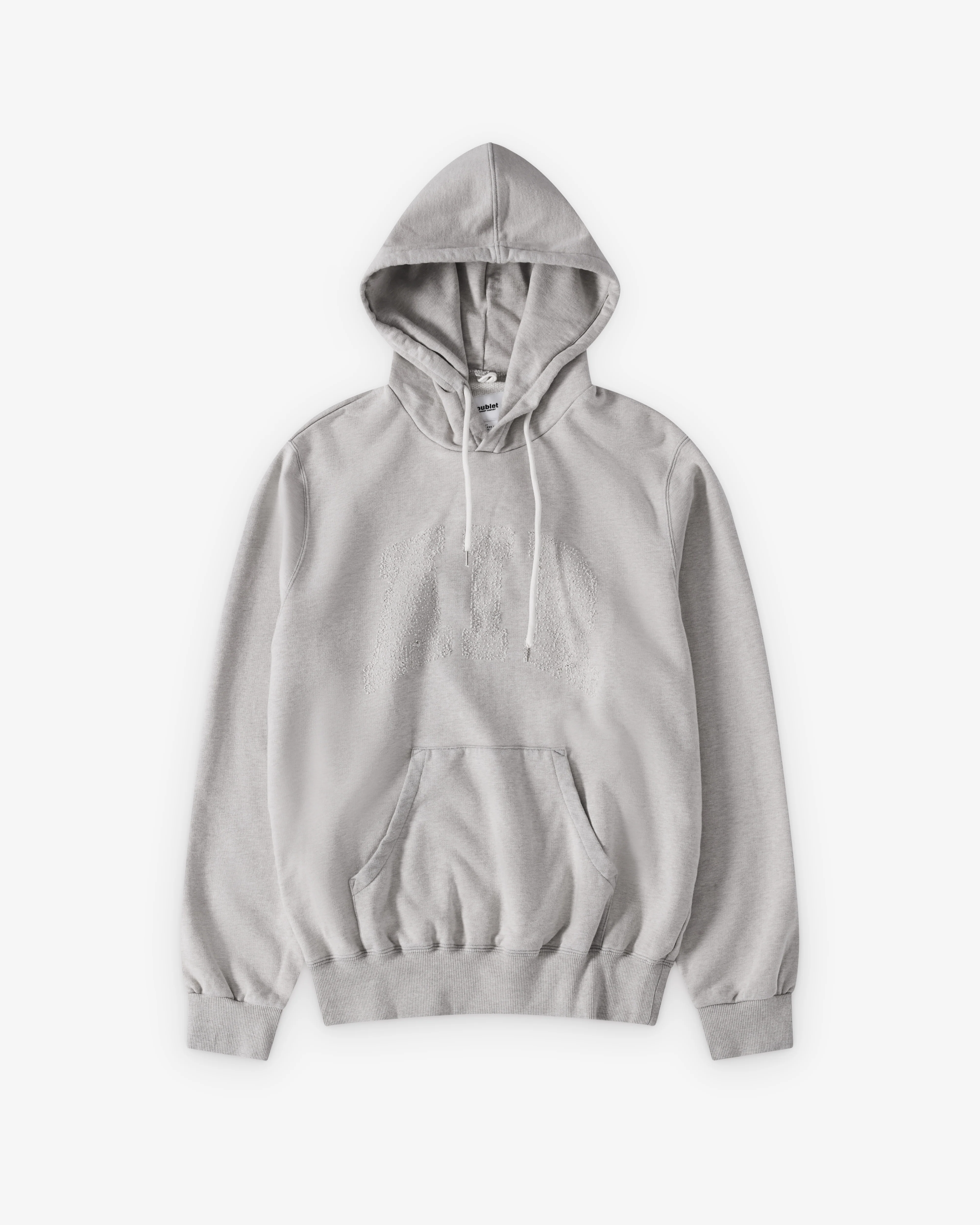 Doublet - Men's Air Embroidery Hoodie - (Grey)