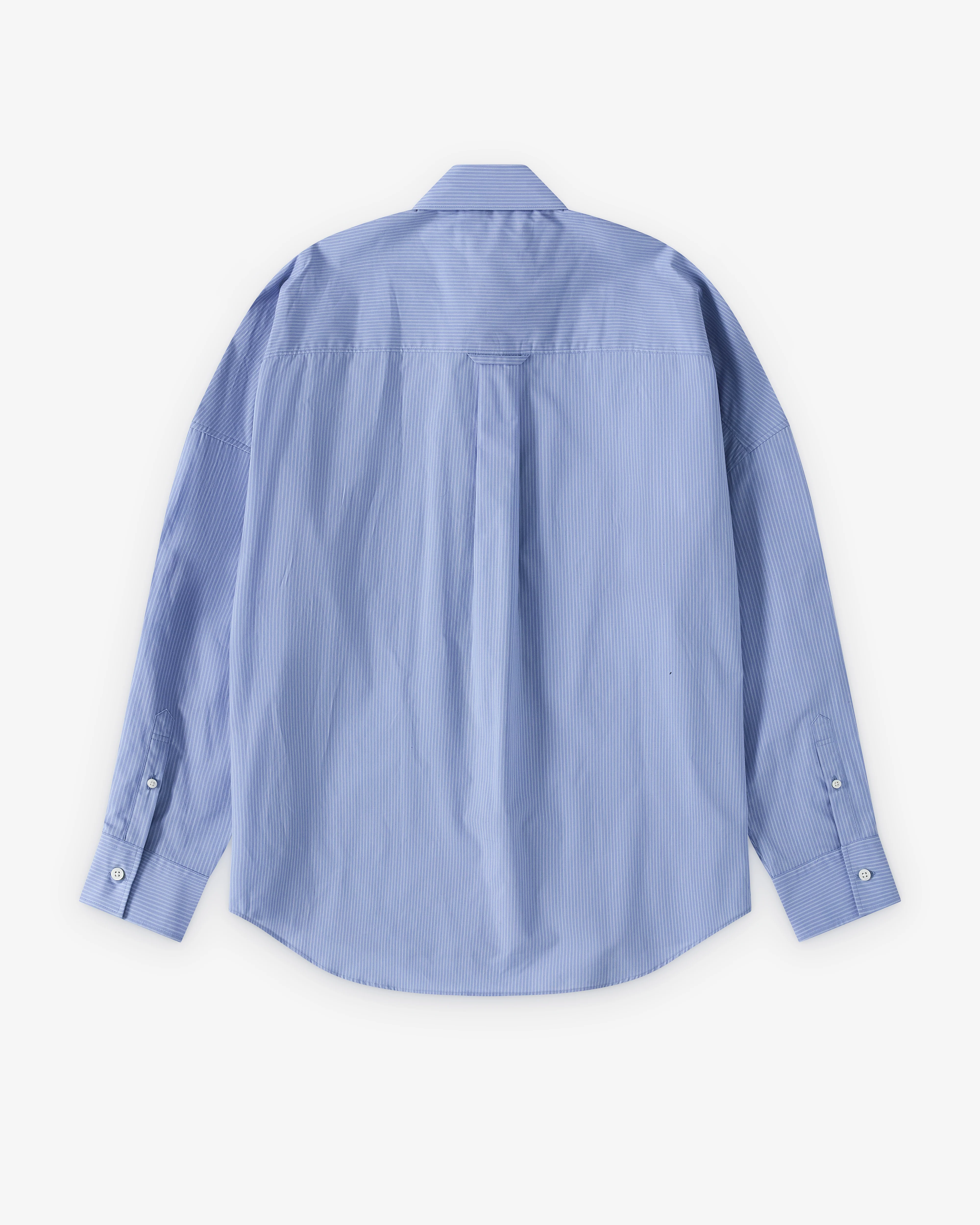 Doublet - Men's Trompe L'Oeil Embroidery Shirt - (Blue/Blue)