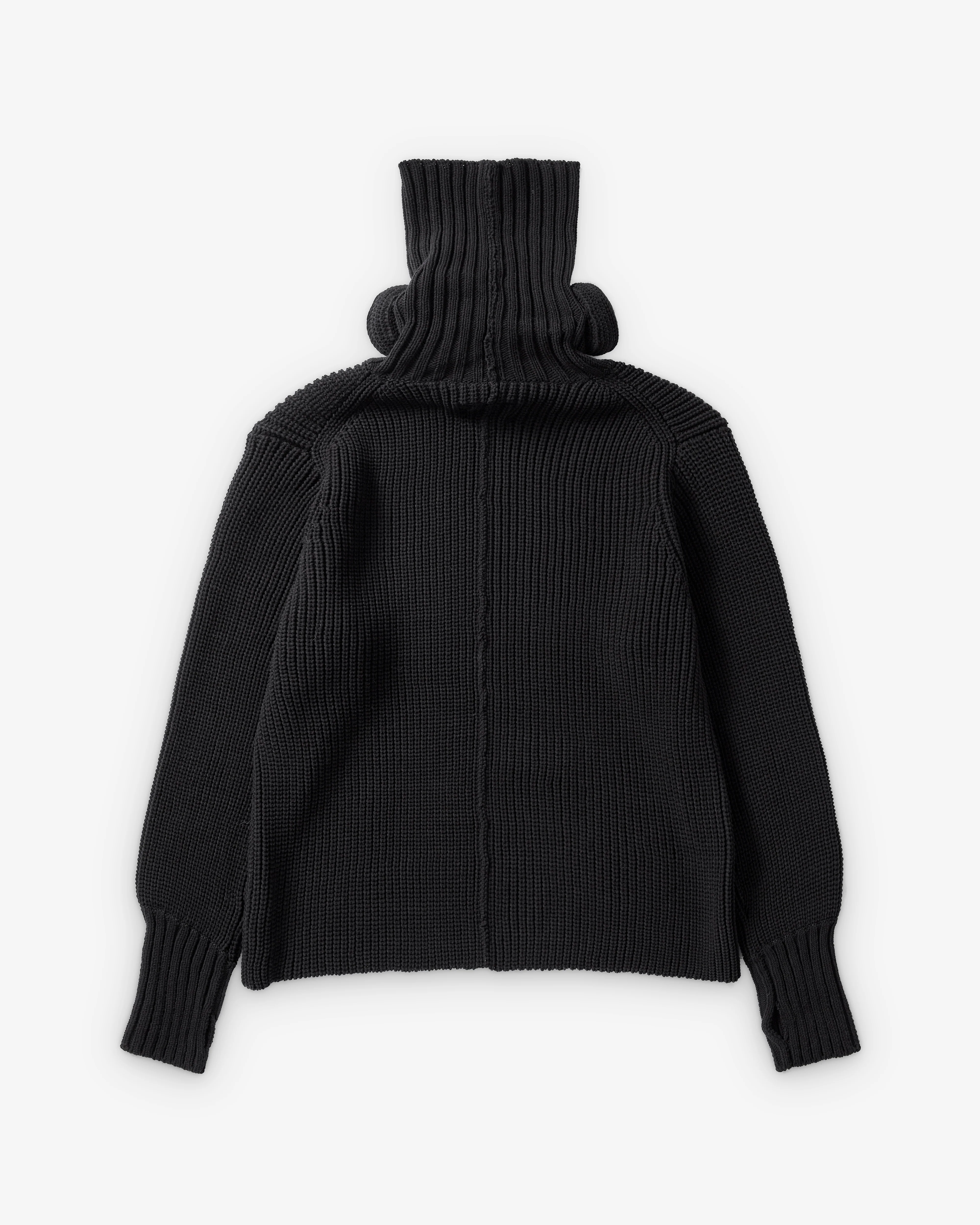 Doublet - Men's Gas Mask Turtleneck - (Black)