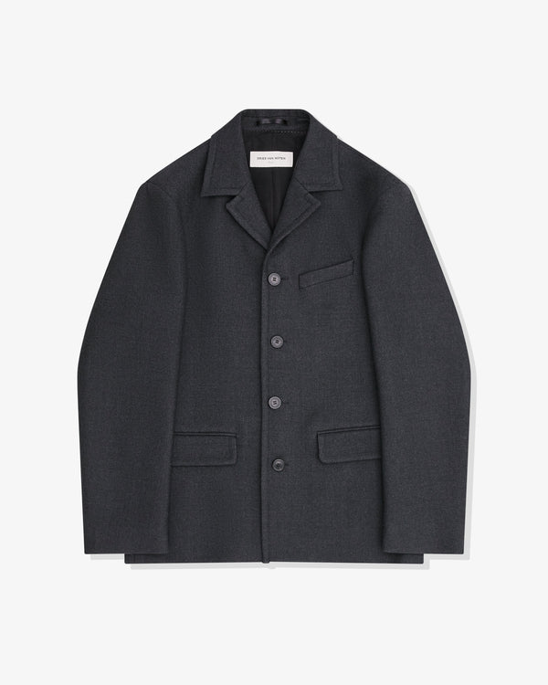 Dries Van Noten - Men
s Flap Pocket Blazer - (Anthracite)