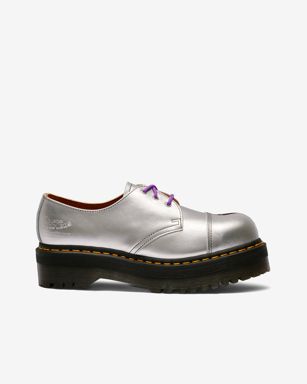 Dr. Martens - MadeMe 1461 Platform Oxford Shoes - (Silver)