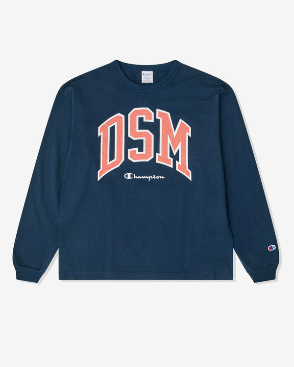 Champion - DSM Long Sleeve T-Shirt - (Navy)