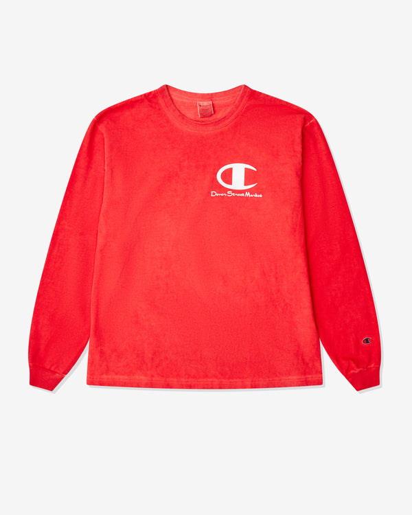 Champion - DSM Long Sleeve T-Shirt - (Red)