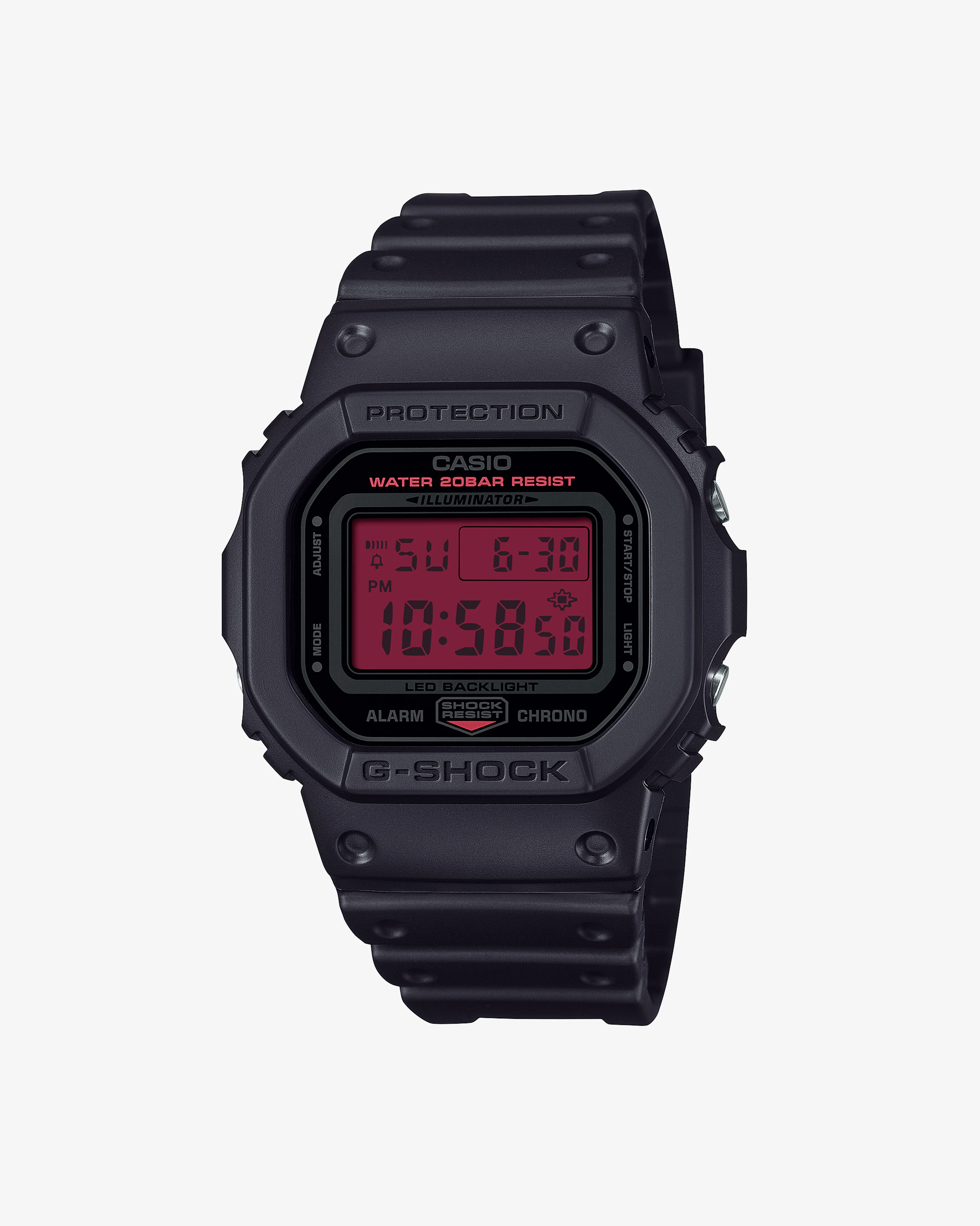 G-Shock - DW5600BBR-1 - (Black/Red)