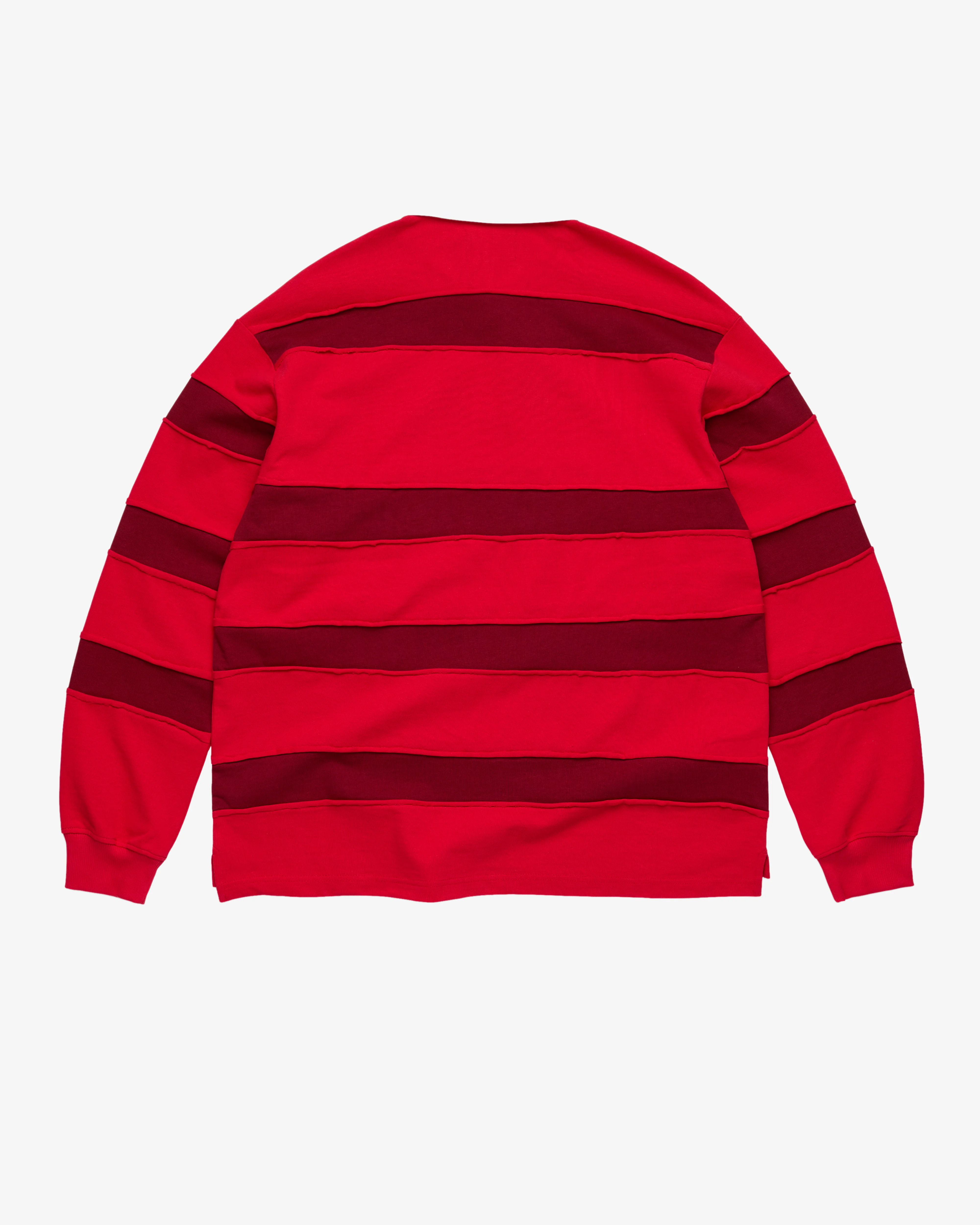 Denim Tears - Men's Denim U Paneled Rugby - (Red)