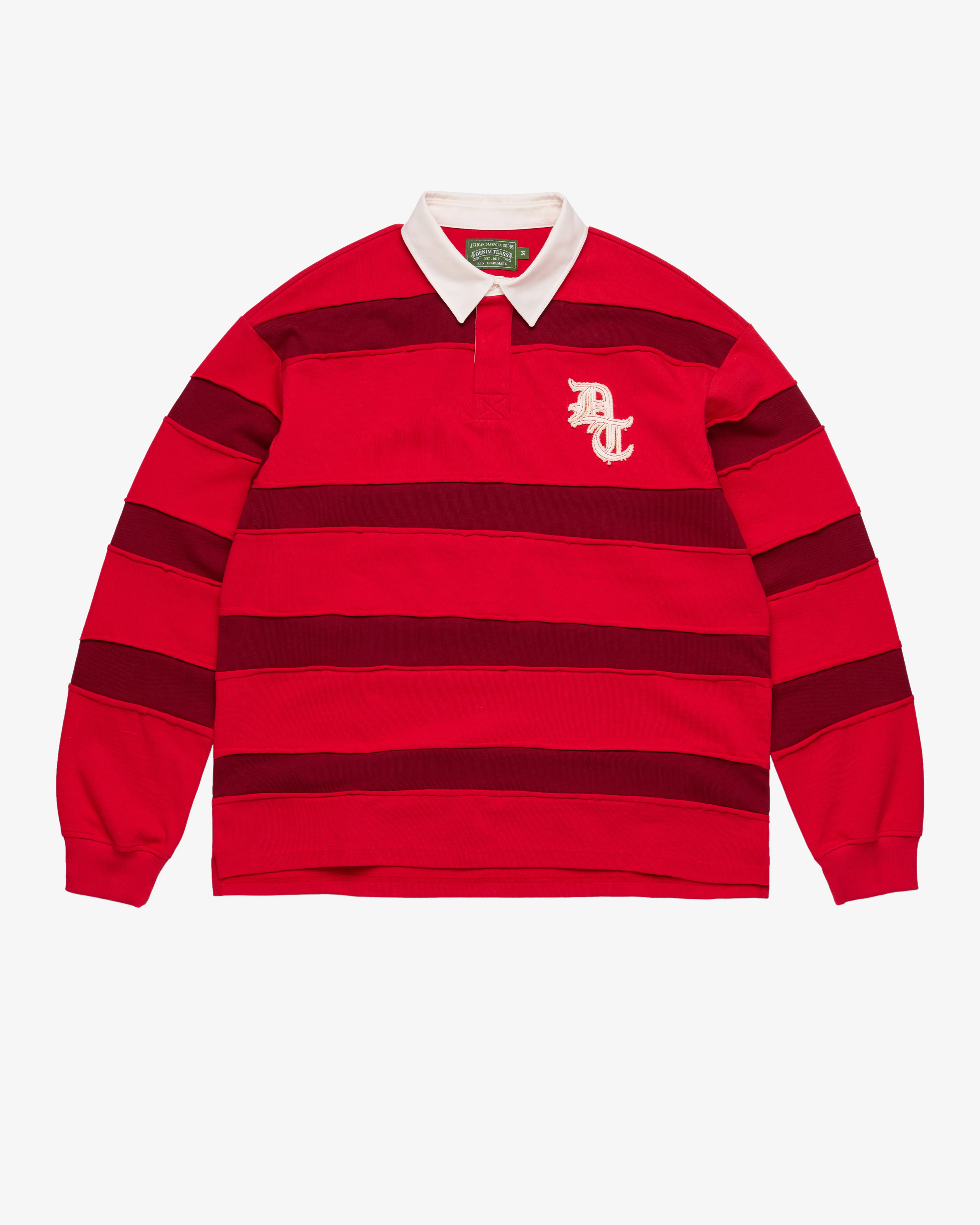 Denim Tears - Men's Denim U Paneled Rugby - (Red)