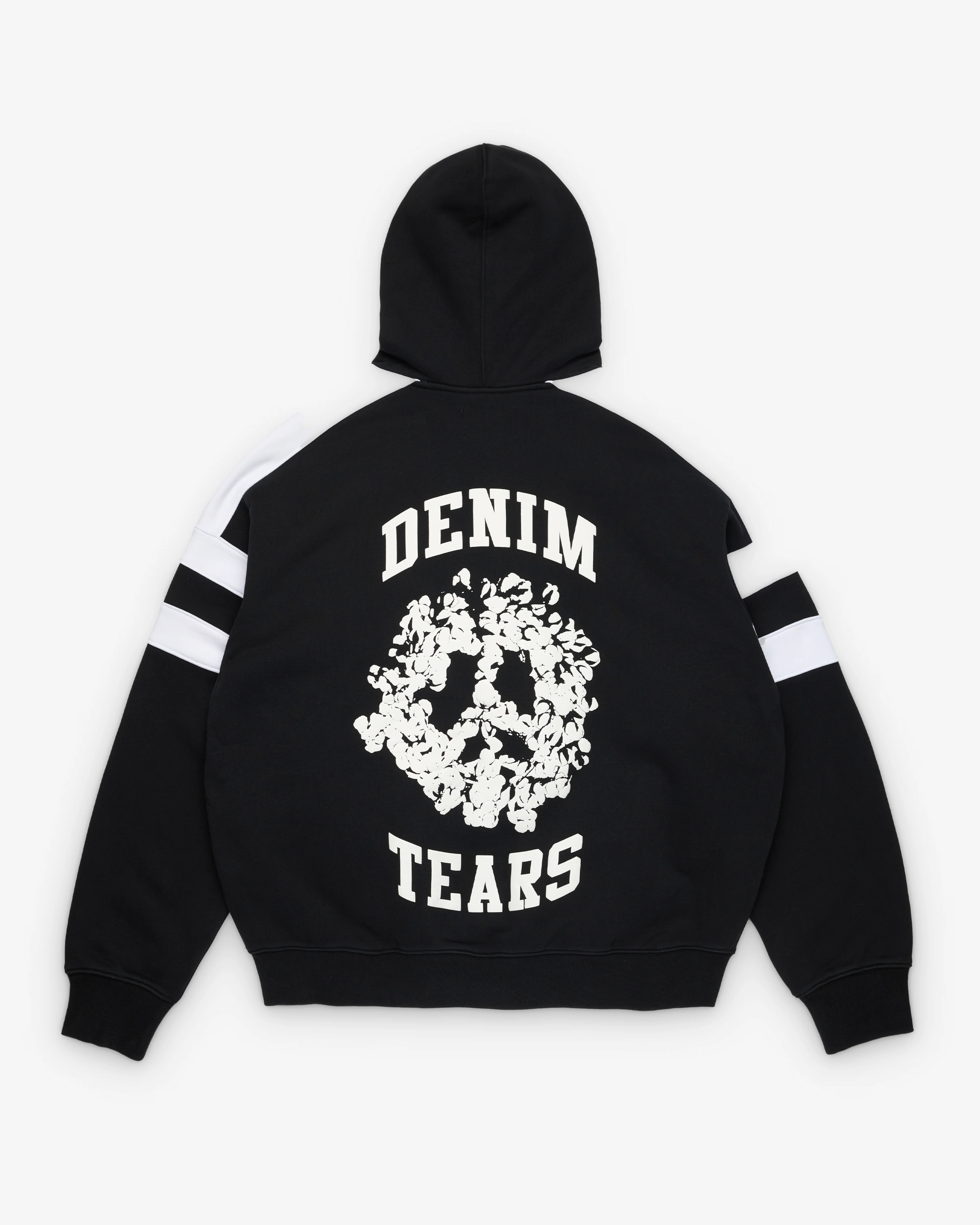 Denim Tears - Men's Denim U Paneled Zip Hoodie - (Black)