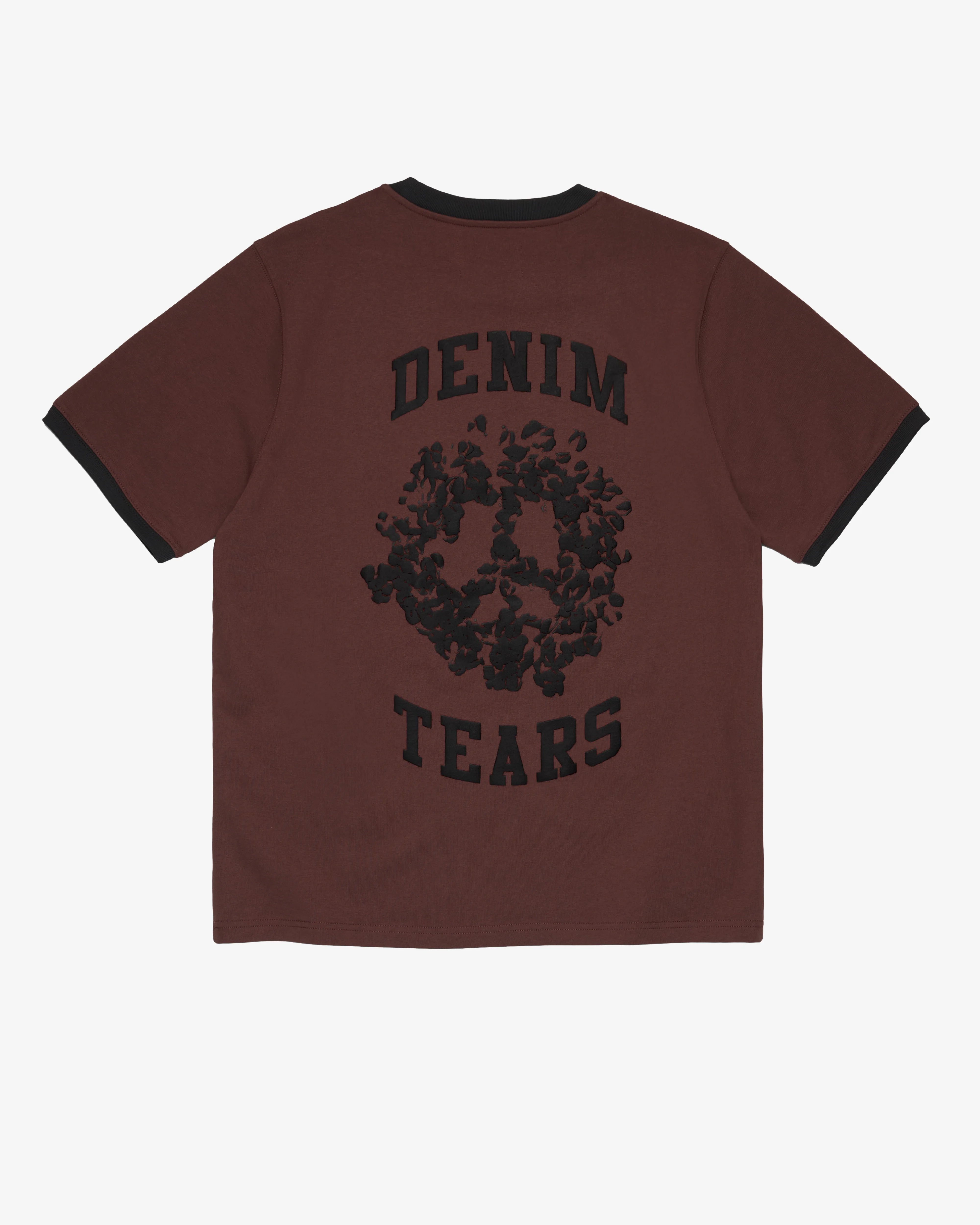 Denim Tears - Men's Denim U Ringer Tee - (Brown)