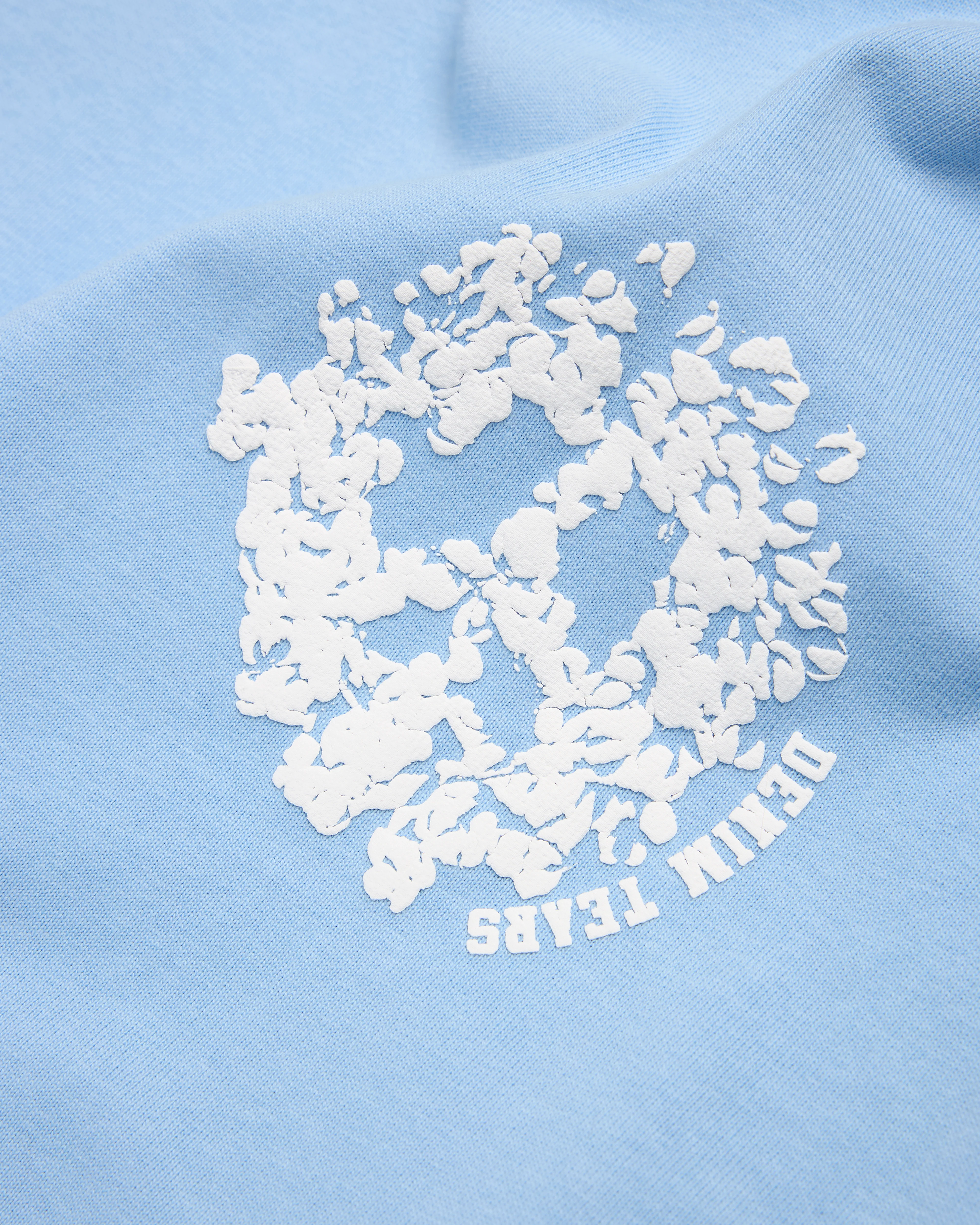 Denim Tears - Men's Denim U Ringer Tee - (Light Blue)