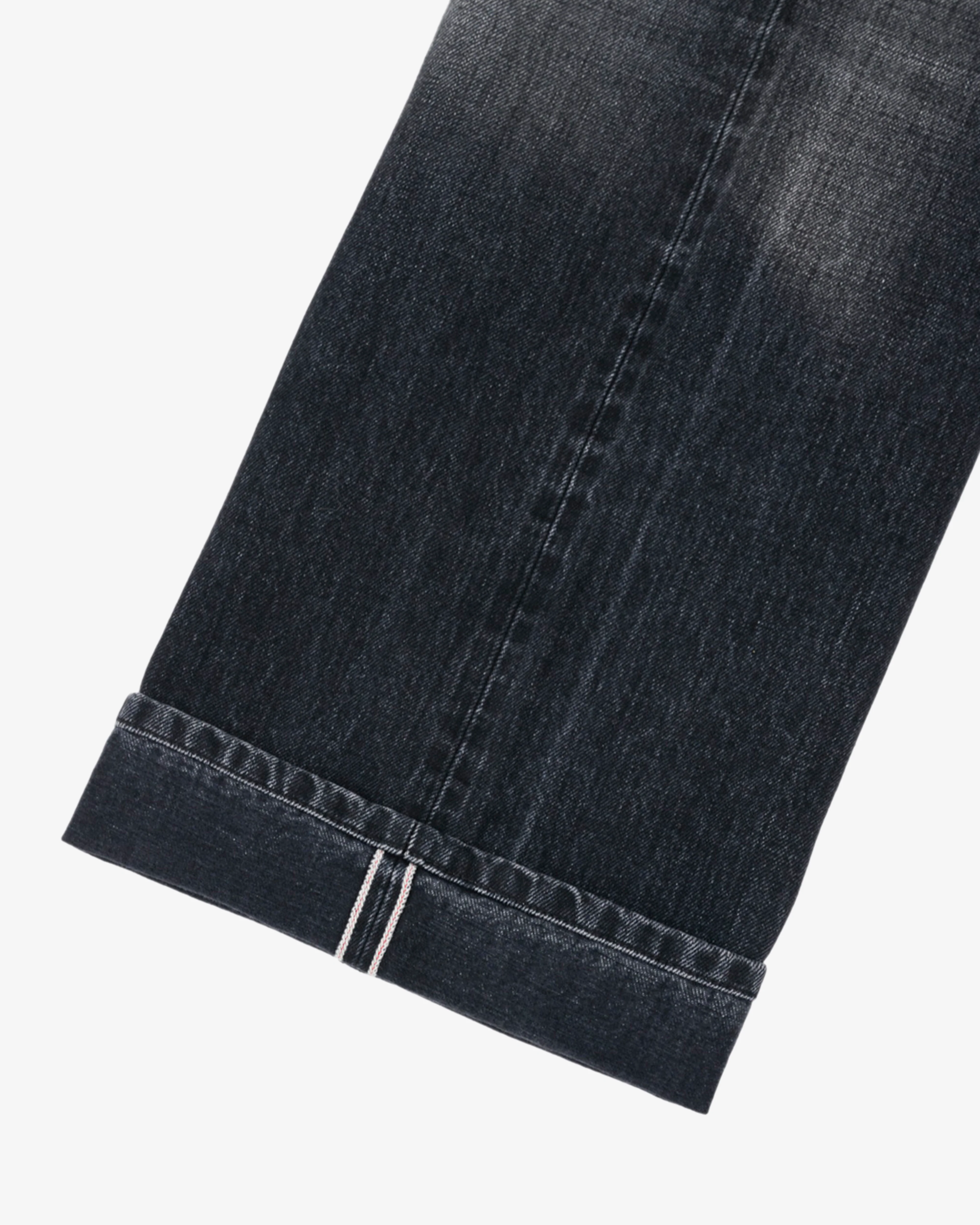 Brain Dead - Men's Type 00 13.2oz Selvedge Denim Pant - (Washed Black)