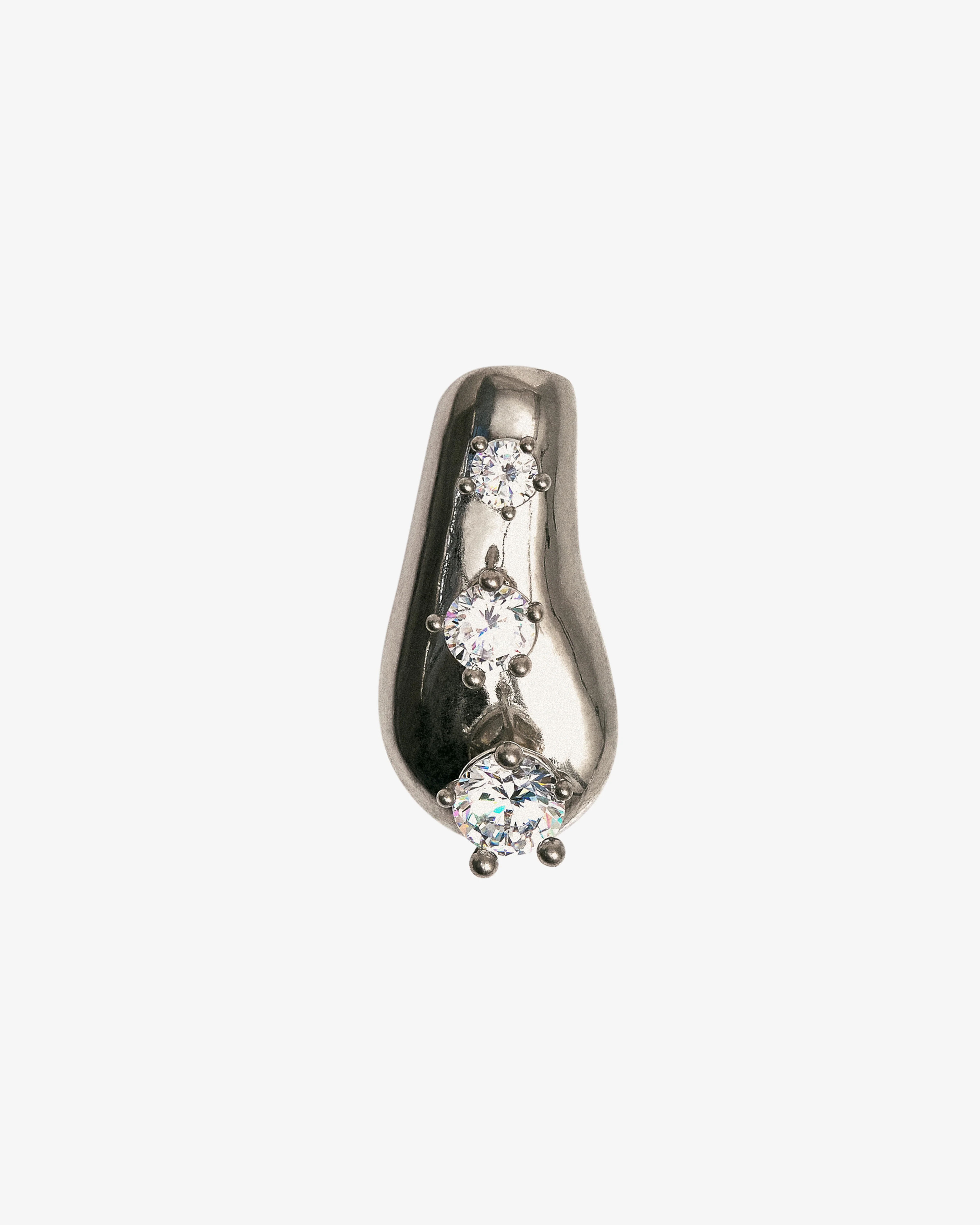 Panconesi - Diamanti Triple Ear Cuff - (Silver)