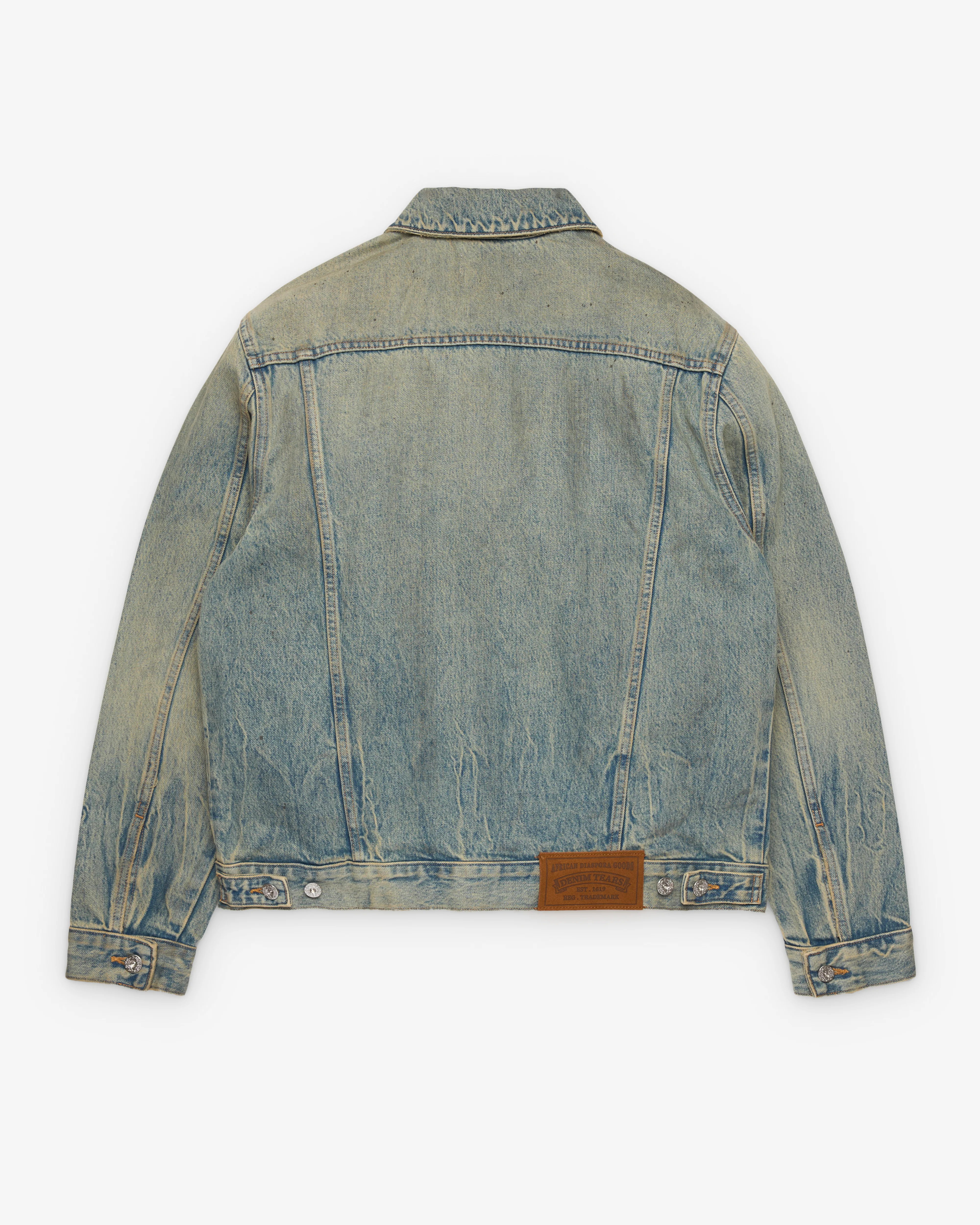 Denim Tears - Men's Dirty Wash Denim Jacket - (Dirty Wash)