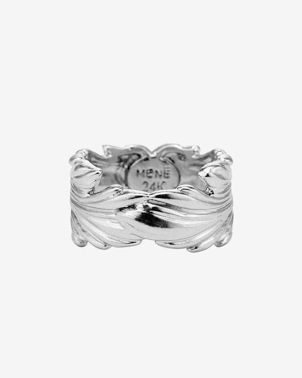 Mene - Double Leaf Ring - (Platinum)