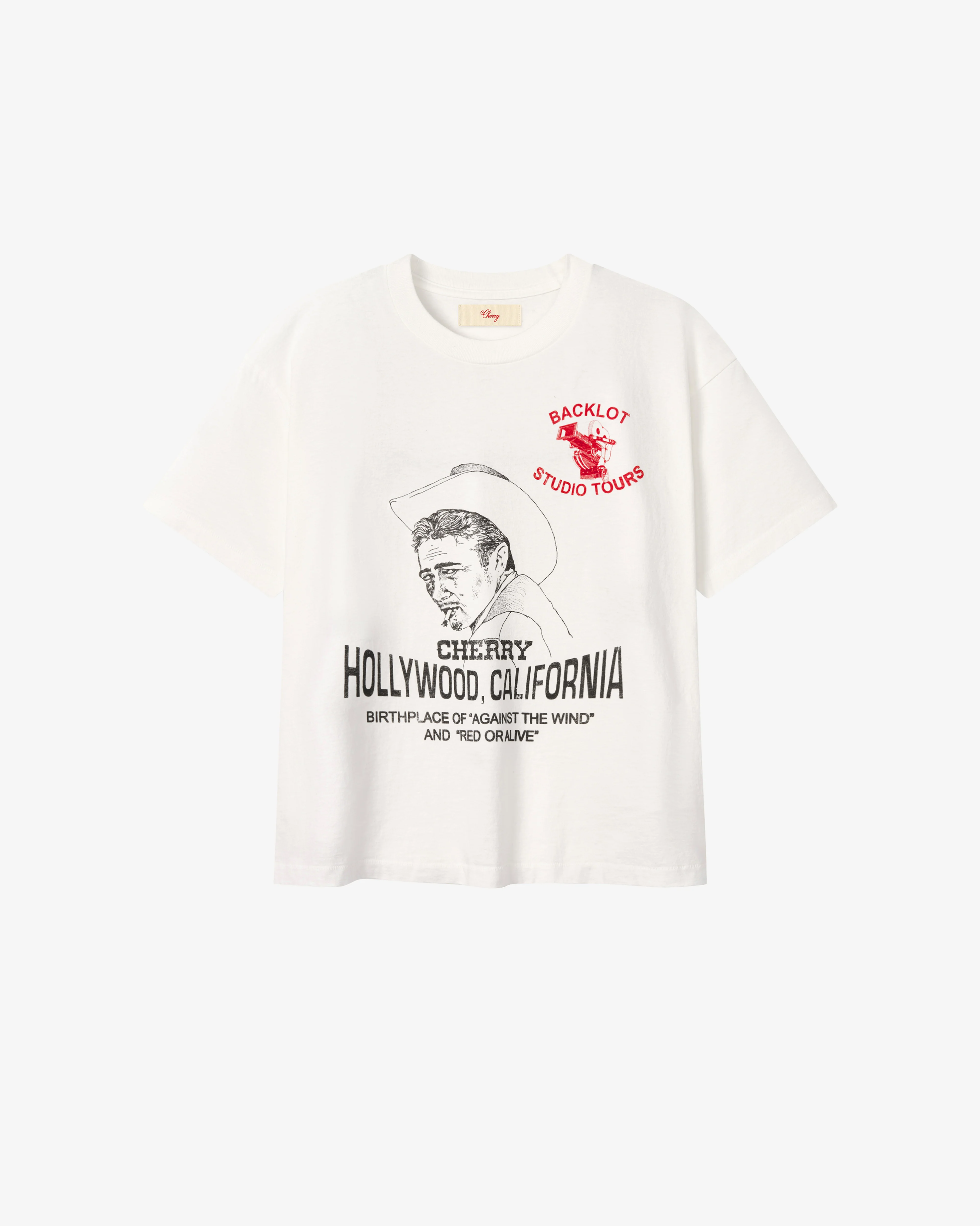 Cherry Los Angeles - Men's Back Lot Classic T-Shirt - (Vintage White)