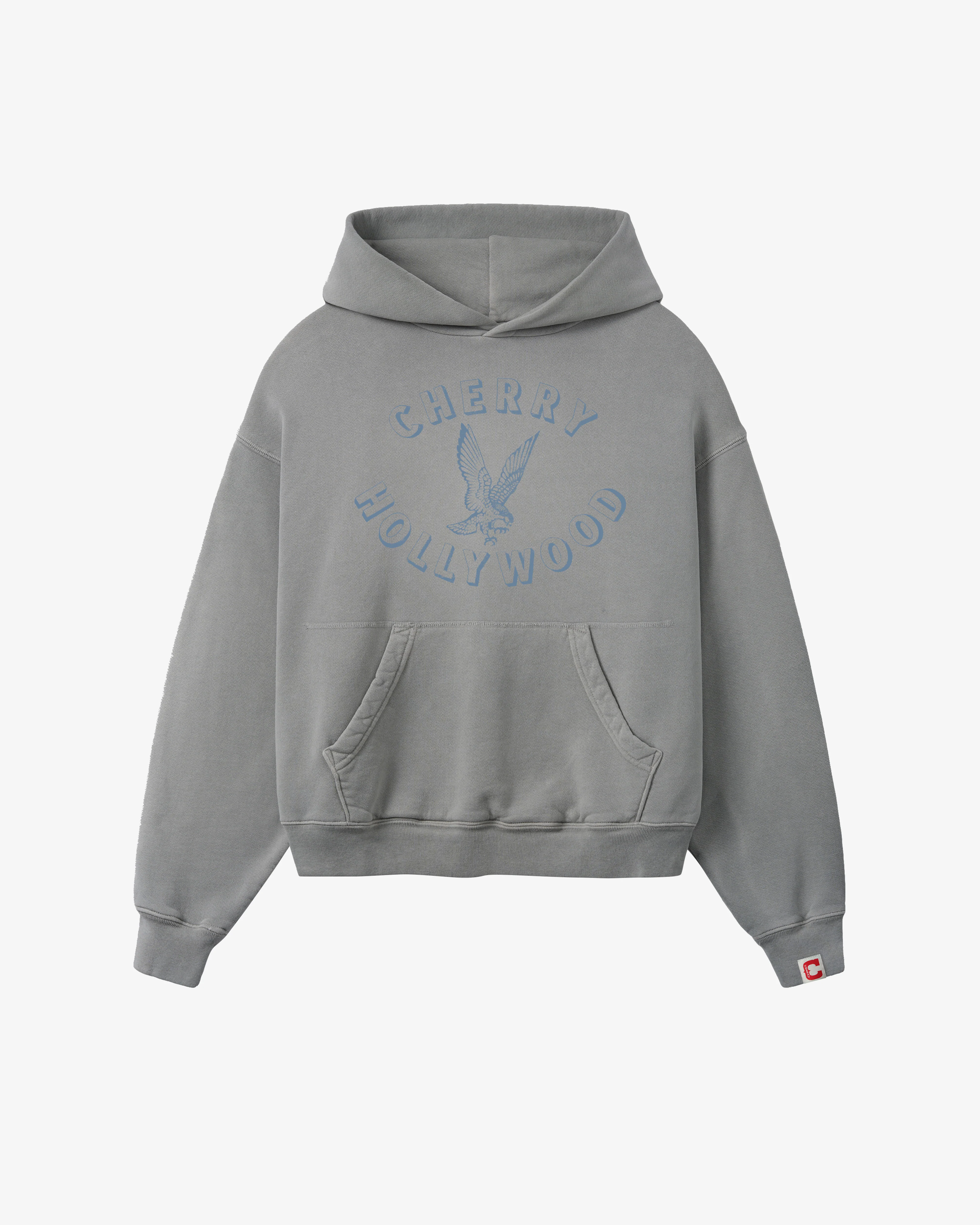 Cherry Los Angeles - Men's Hollywood Pullover Hoodie - (Smoke) view 1, Click to Zoom in