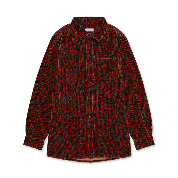 ERL - Men
s Printed Corduroy Shirt - (Multi)