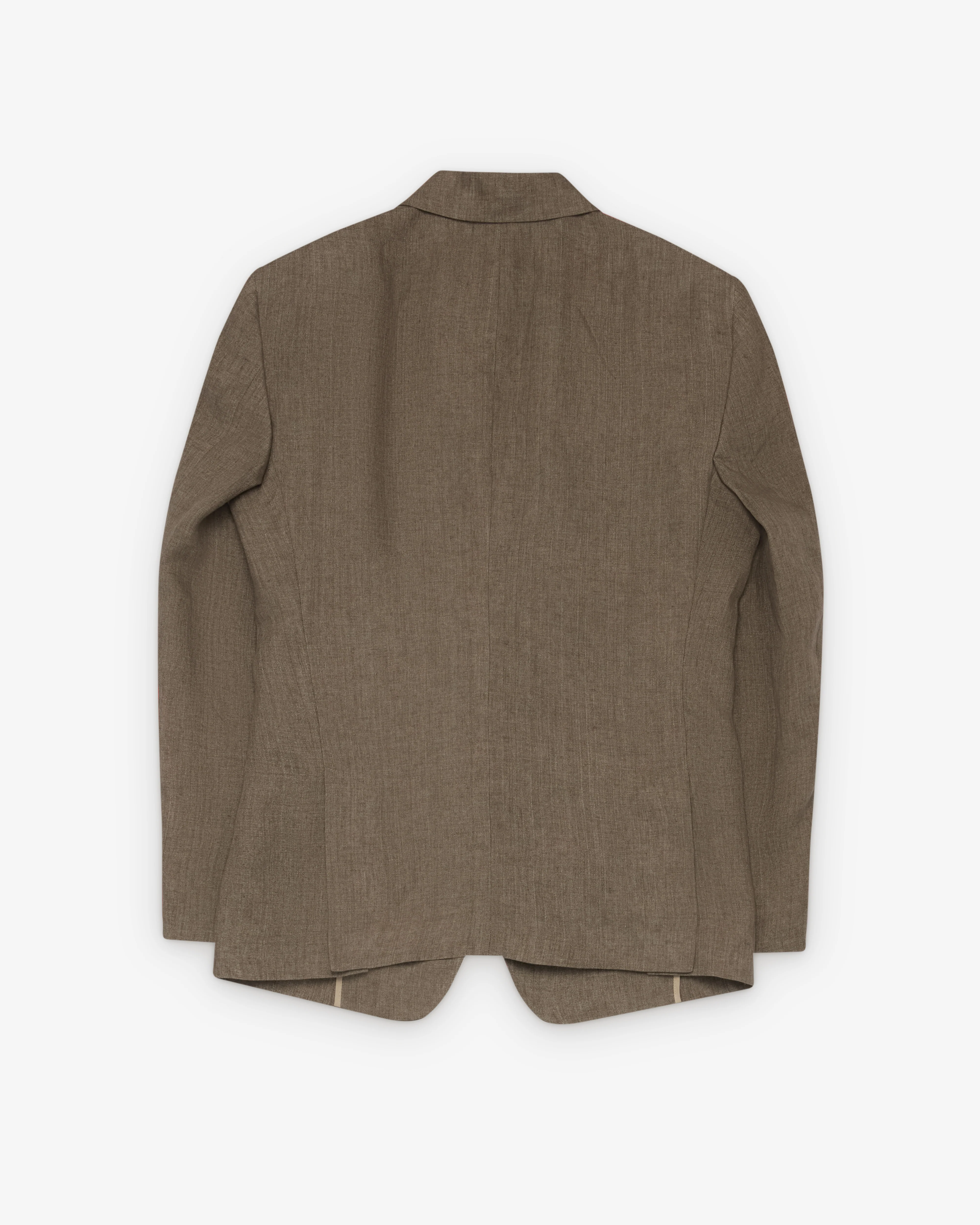 ERL - Men's Linen Blazer - (Brown)