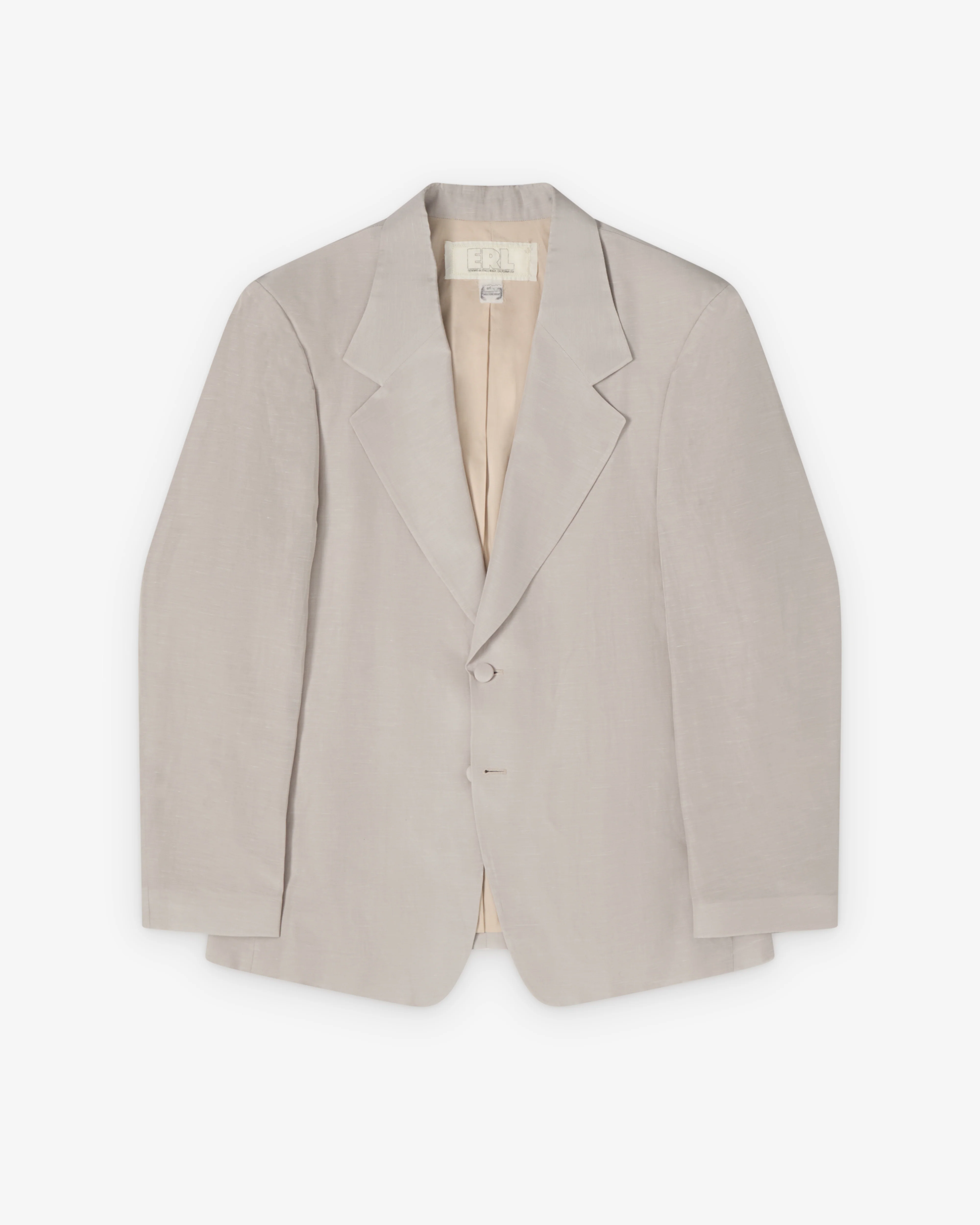 ERL - Men's Nylon Linen Blazer - (Gray)