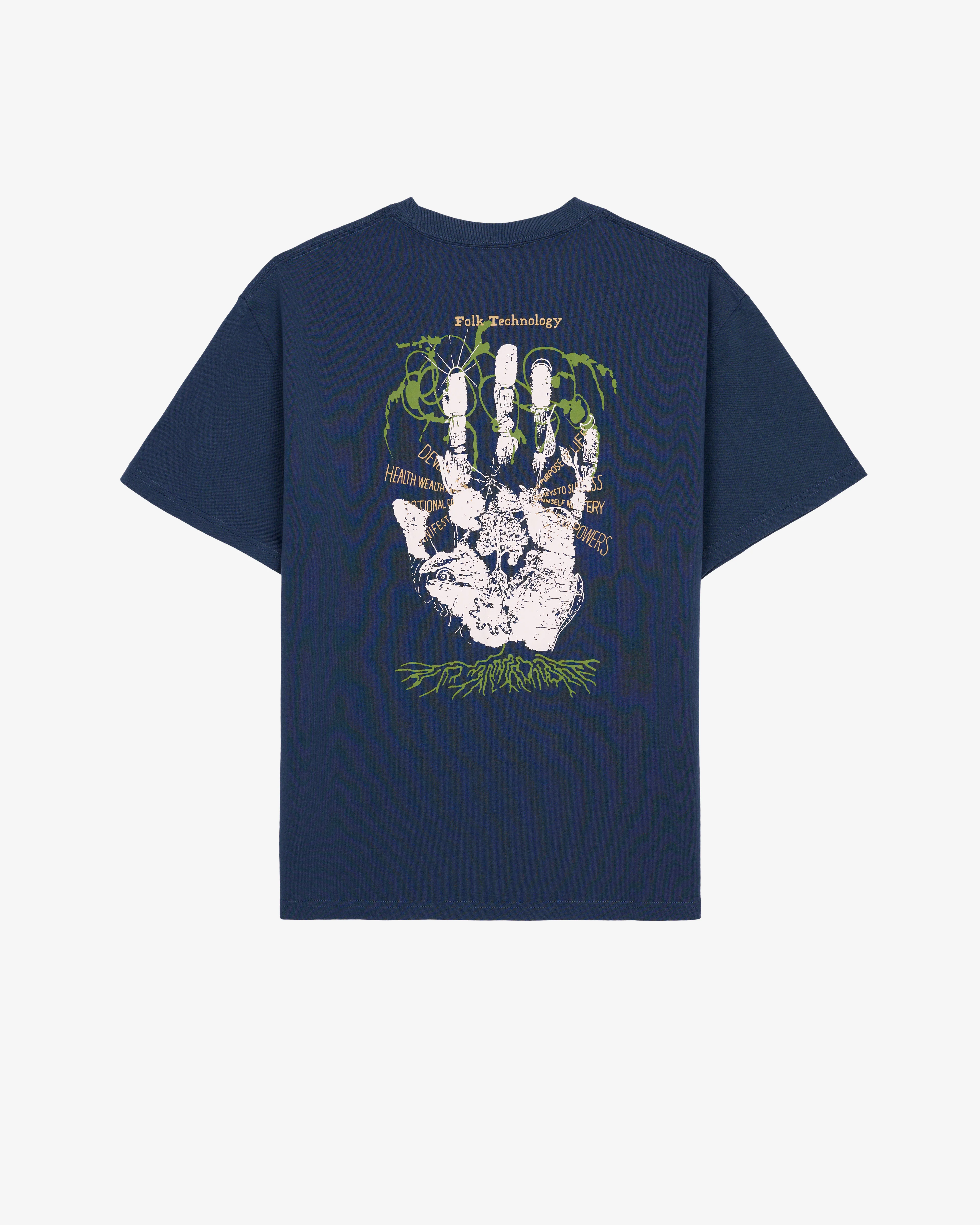 Brain Dead - Men's Earth Defense T-Shirt - (Slate)