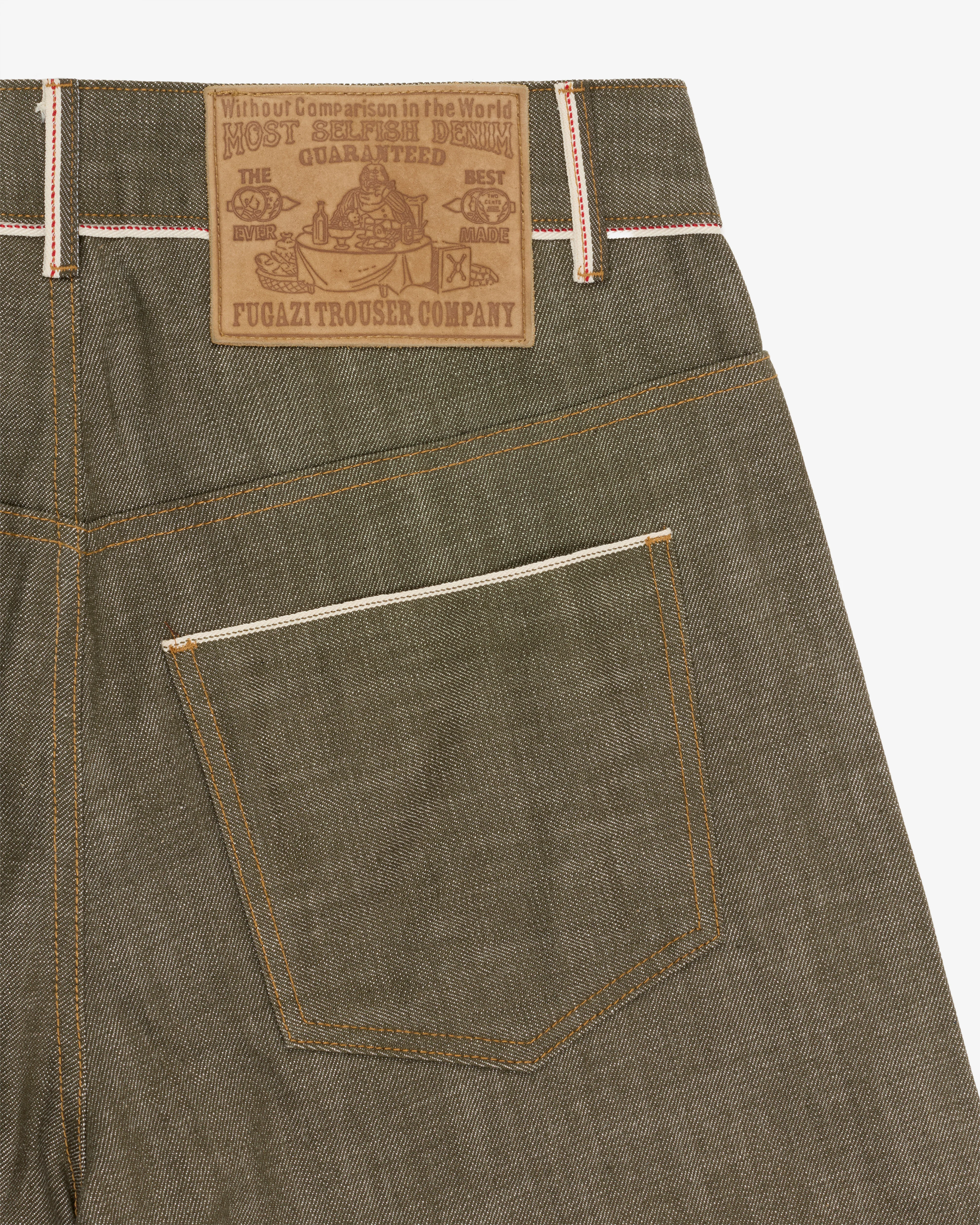 Fugazi - Men's Even More Selfish Jeans - (Olive)