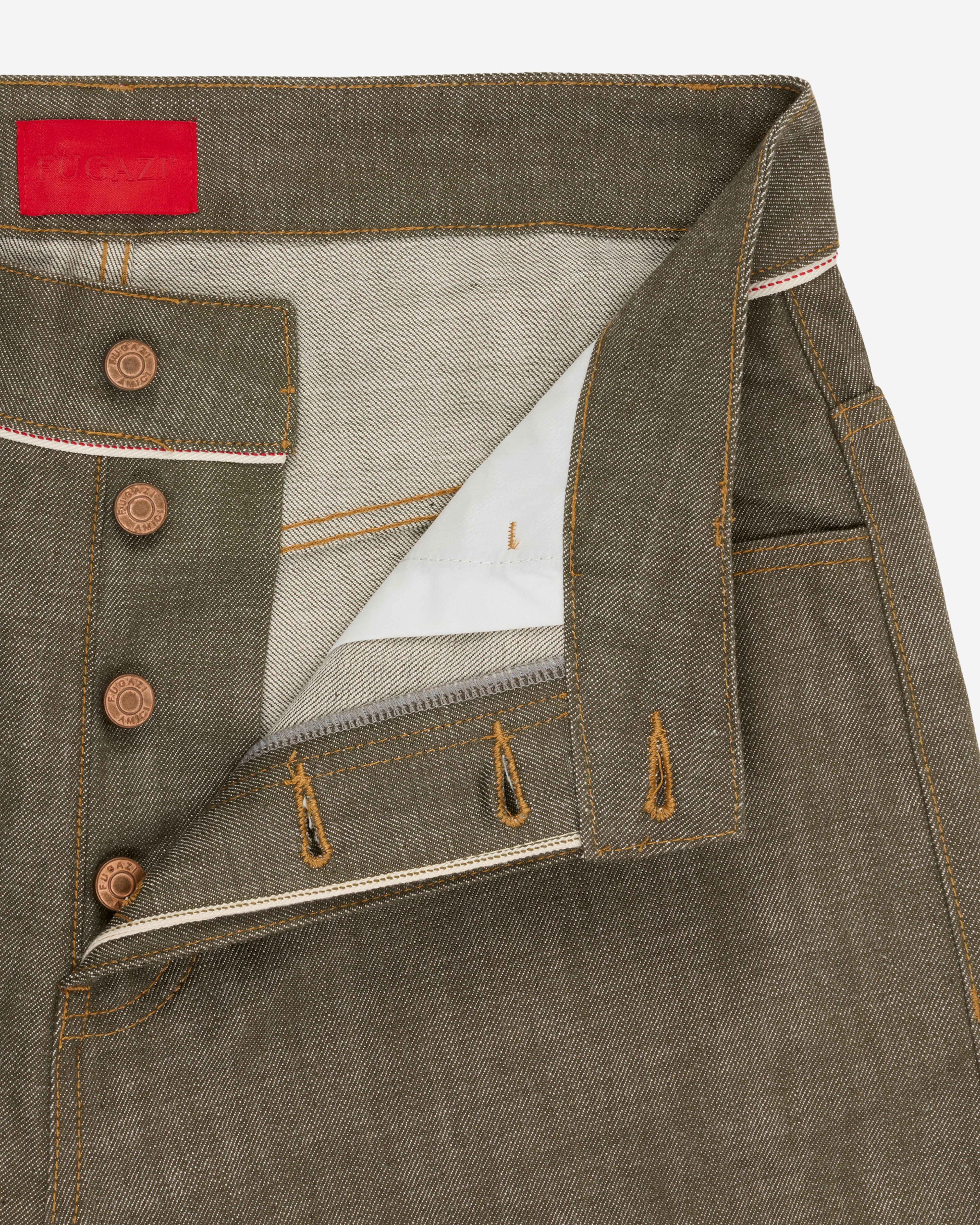 Fugazi - Men's Even More Selfish Jeans - (Olive)