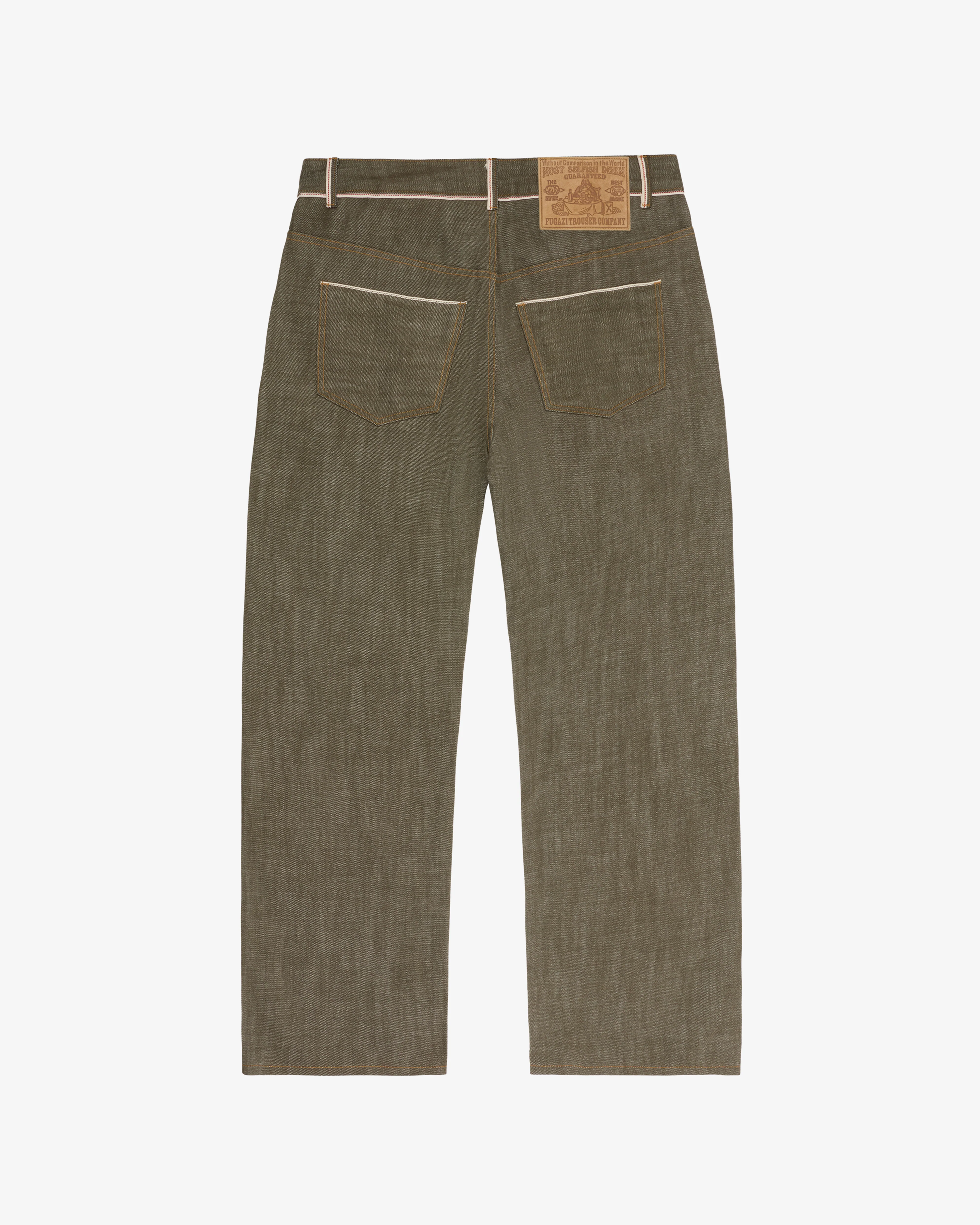 Fugazi - Men's Even More Selfish Jeans - (Olive)
