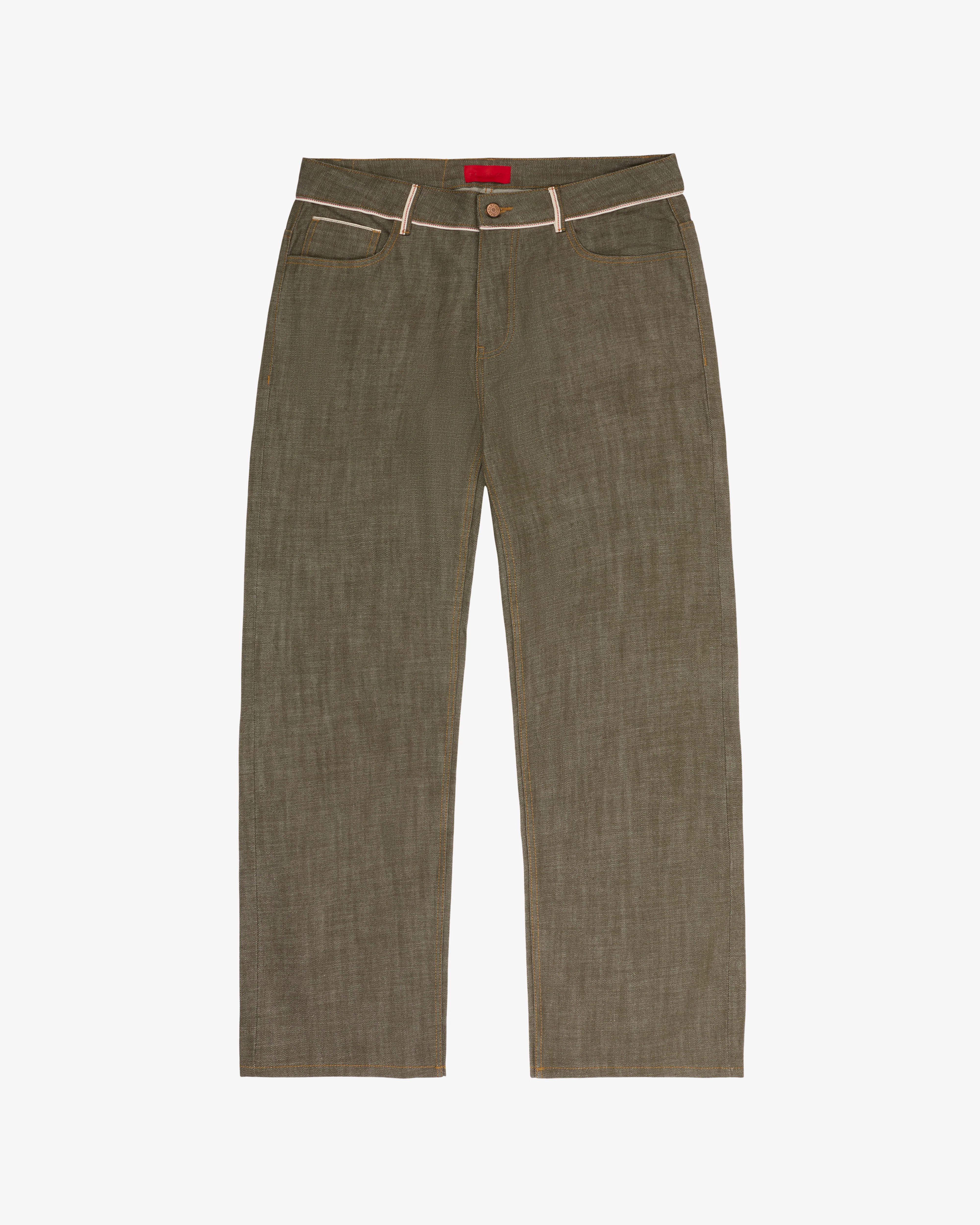 Fugazi - Men's Even More Selfish Jeans - (Olive)