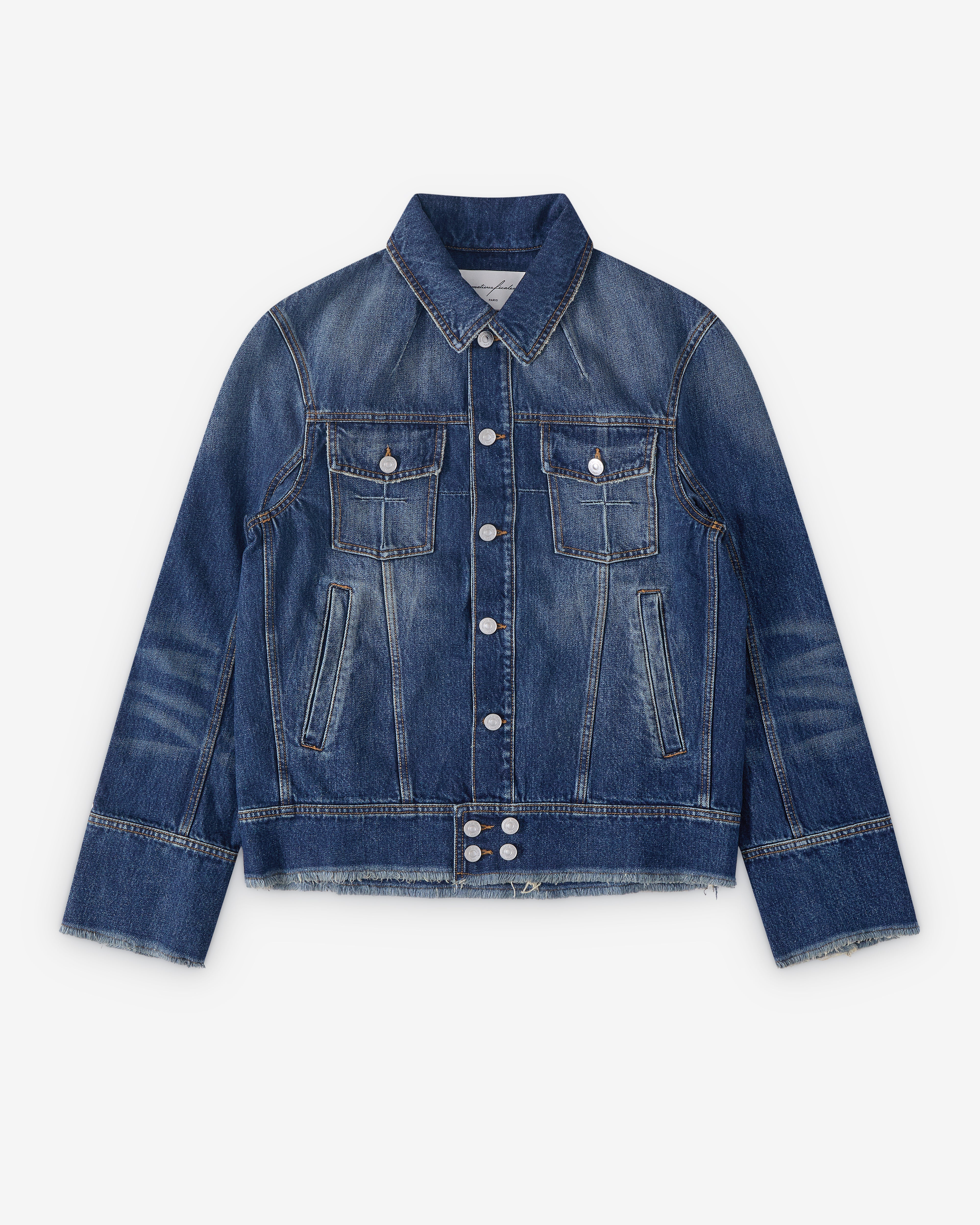 Matieres Fecales - Women's Mikaela Denim Jacket - (Blue)