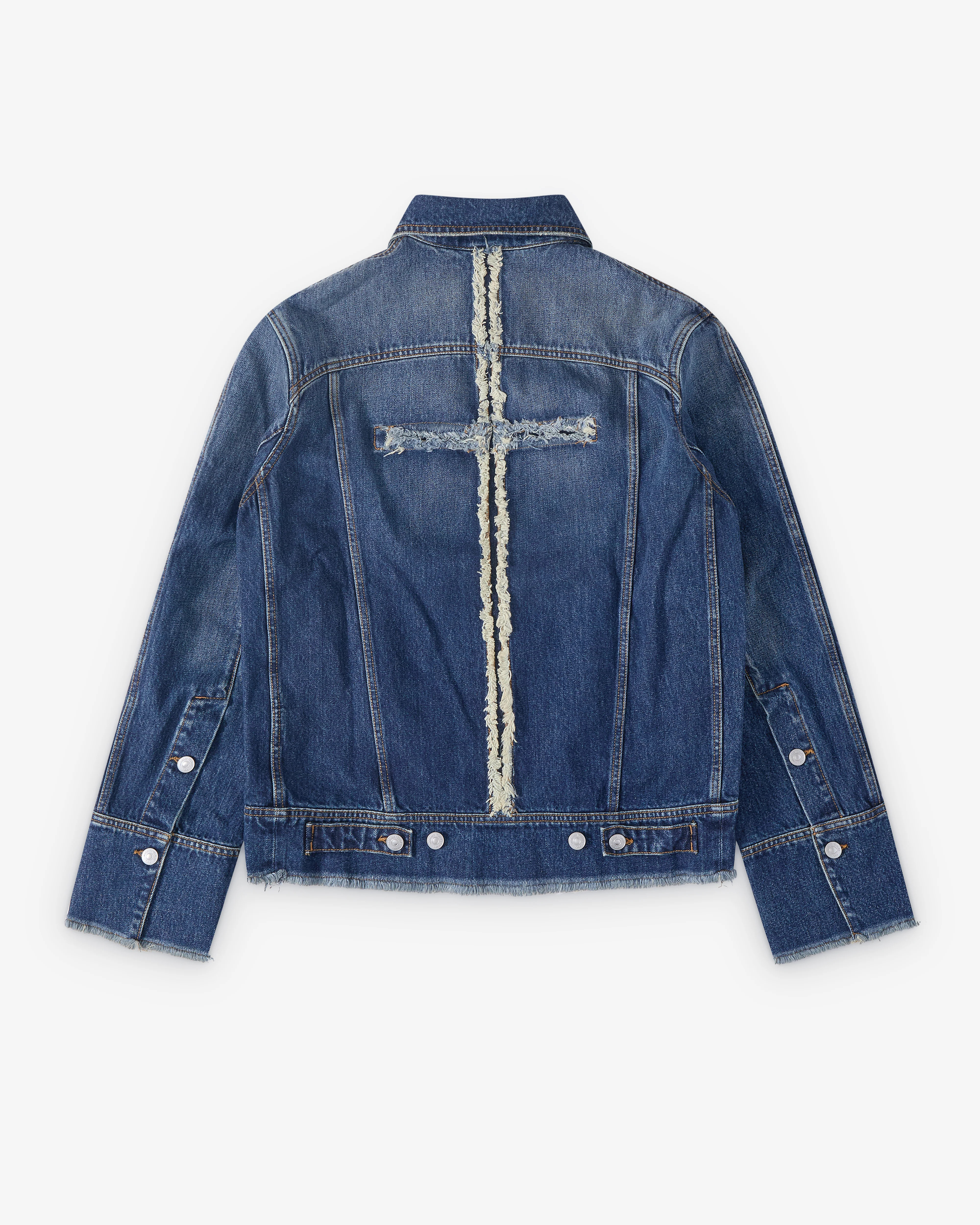 Matieres Fecales - Women's Mikaela Denim Jacket - (Blue)