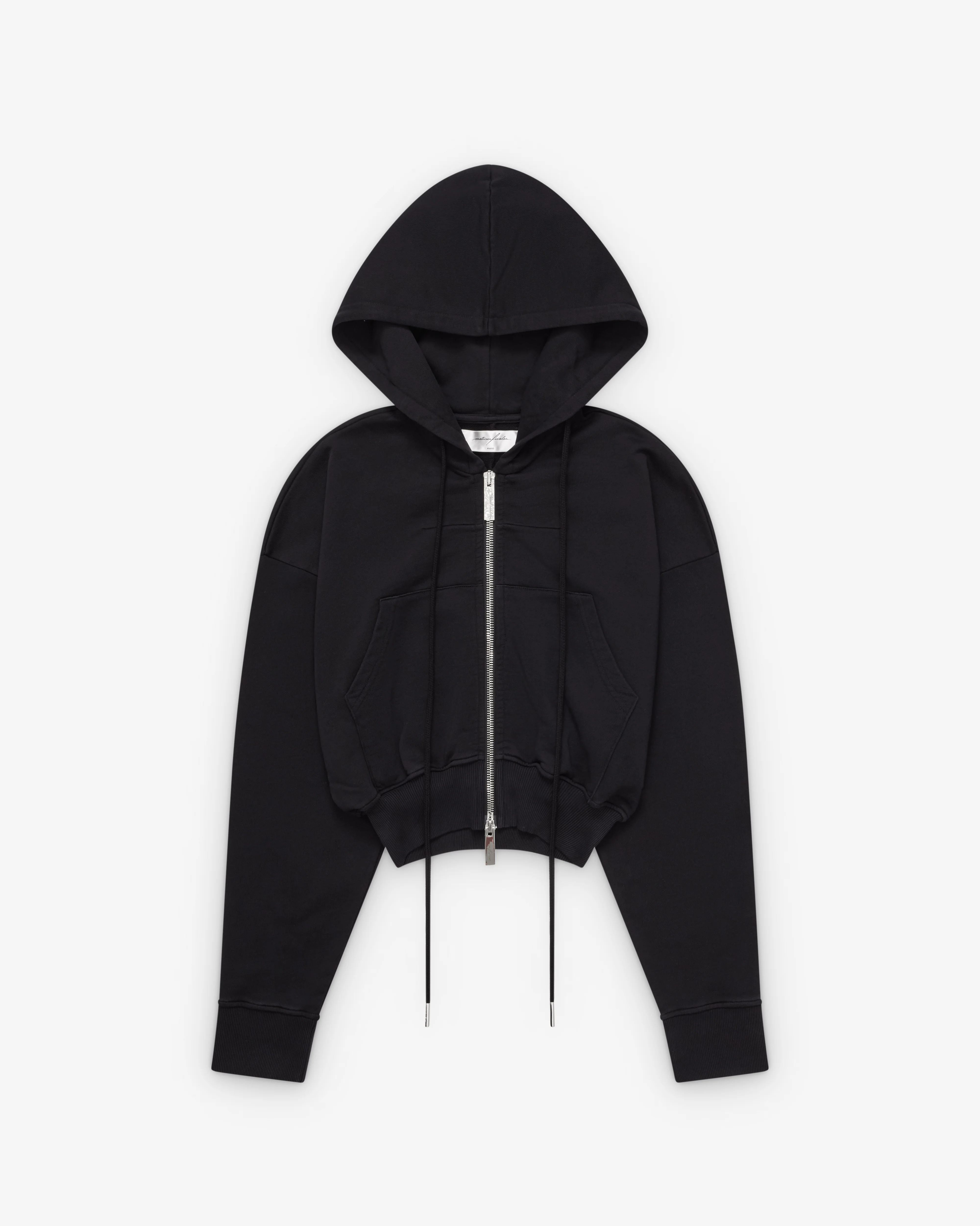 Matières Fécales - Women's Cult Cropped Hoodie - (Black)