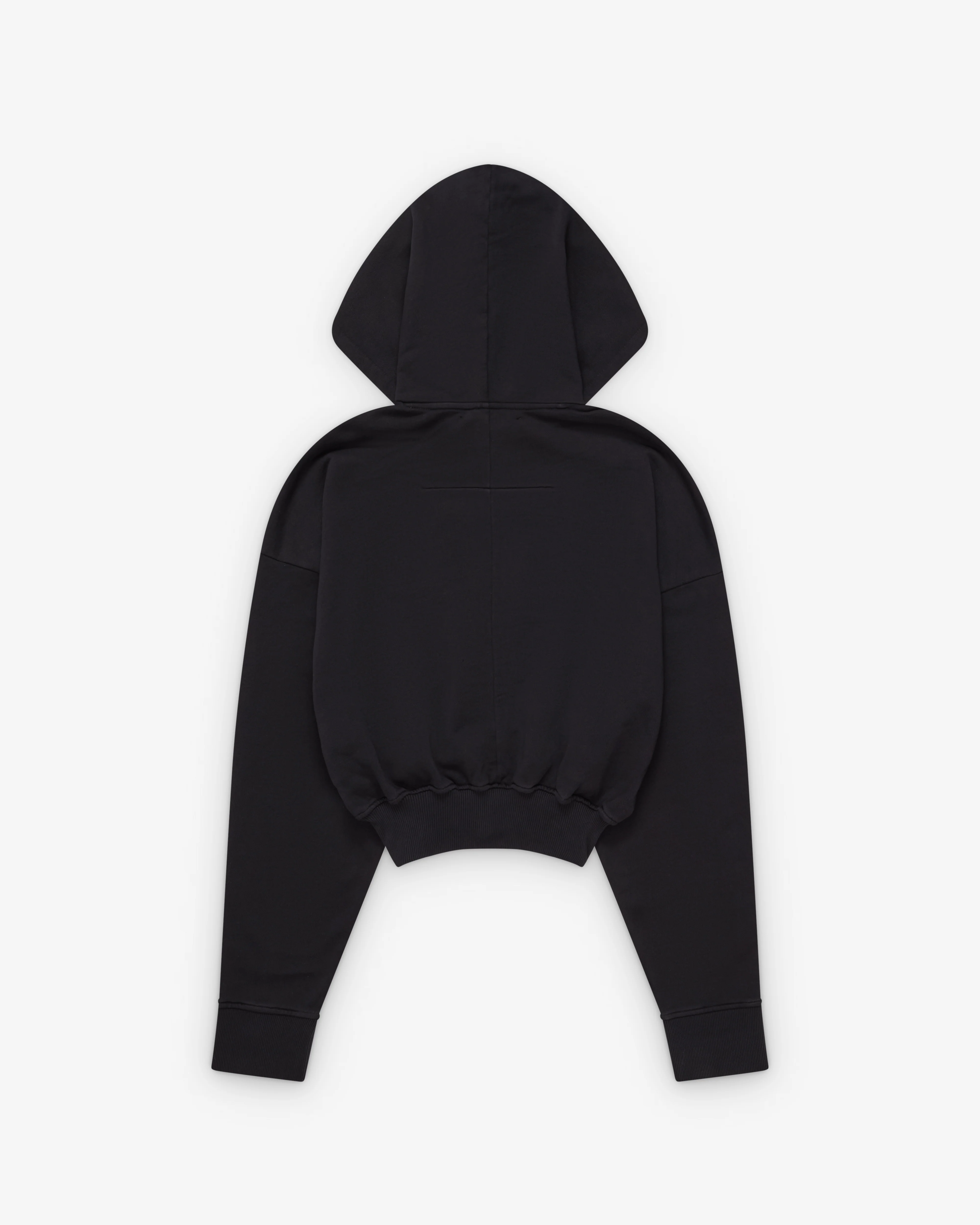 Matières Fécales - Women's Cult Cropped Hoodie - (Black)