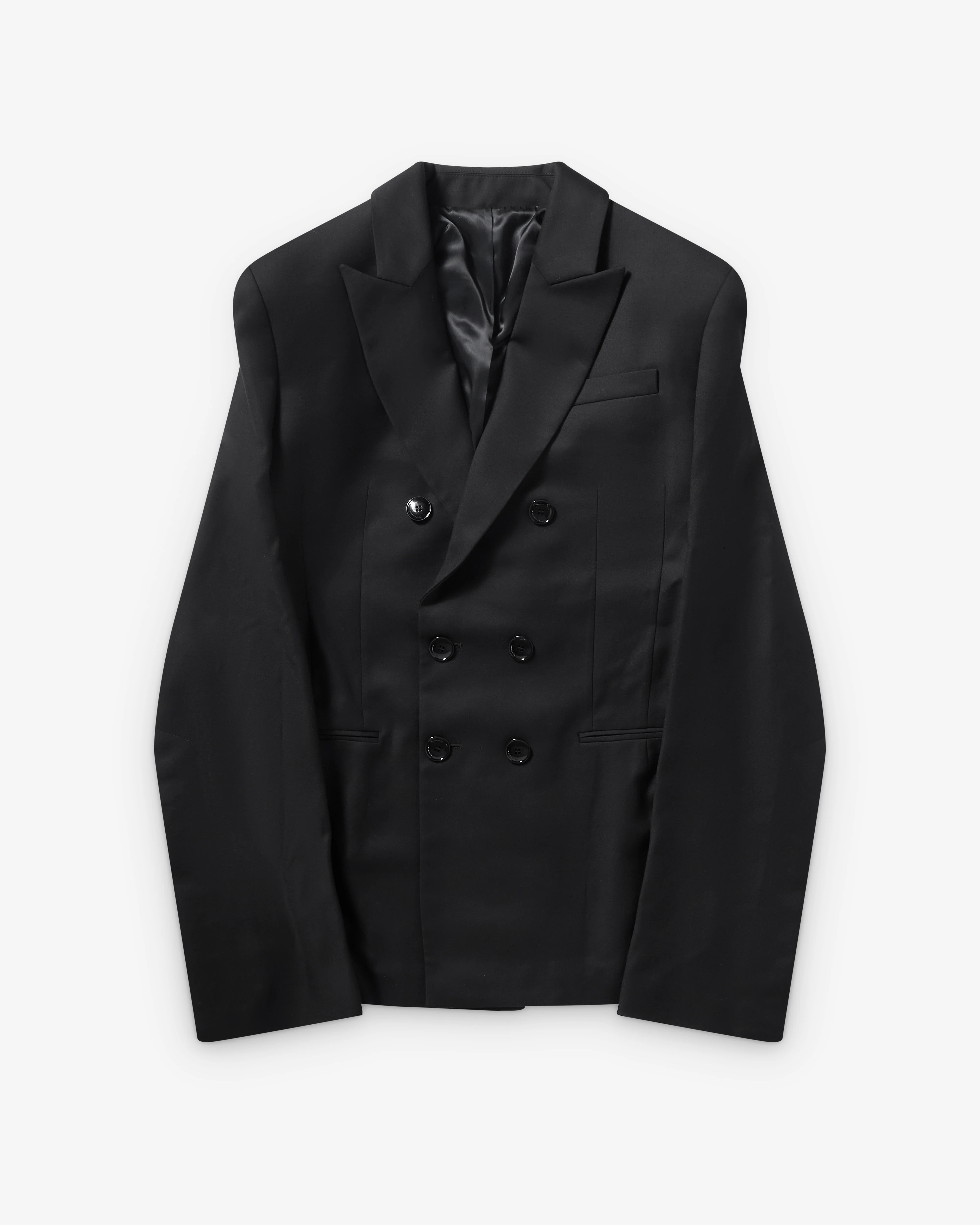 Matières Fécales - Men's Charles Double-Breasted Jacket - (Black)