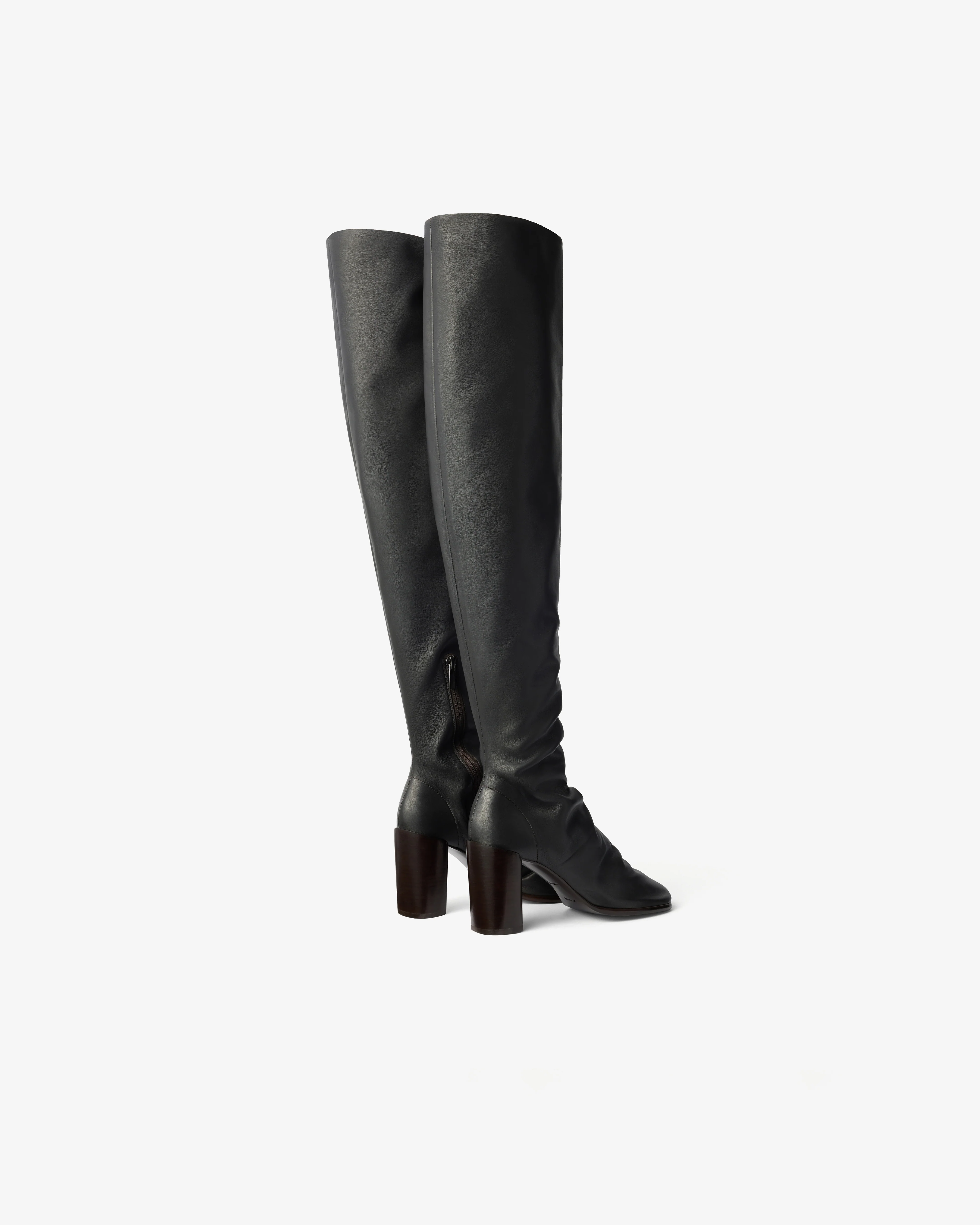 Lemaire - Women’s Glove High Boot - (Dark Chocolate)