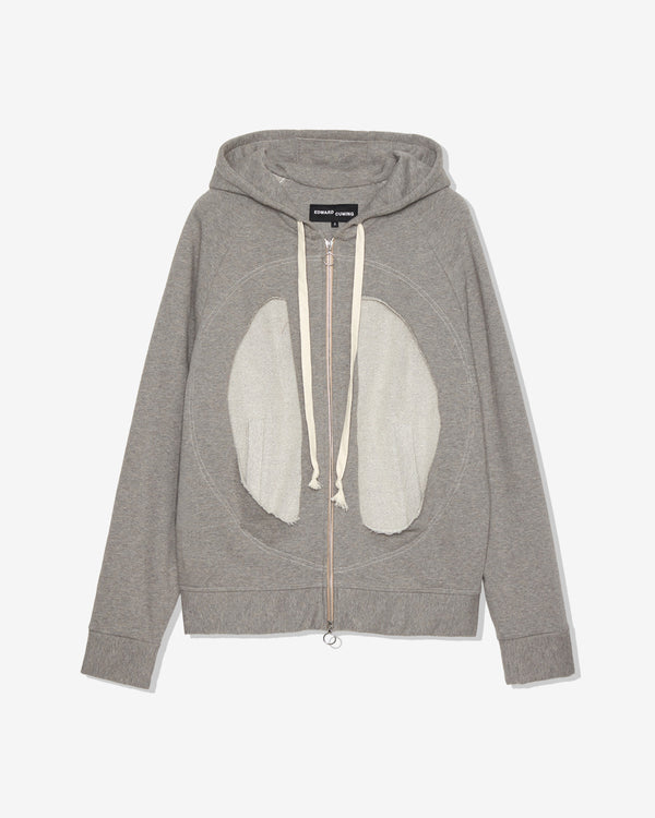 Edward Cuming - Women
s Lung-Window Hoodie - (Grey)