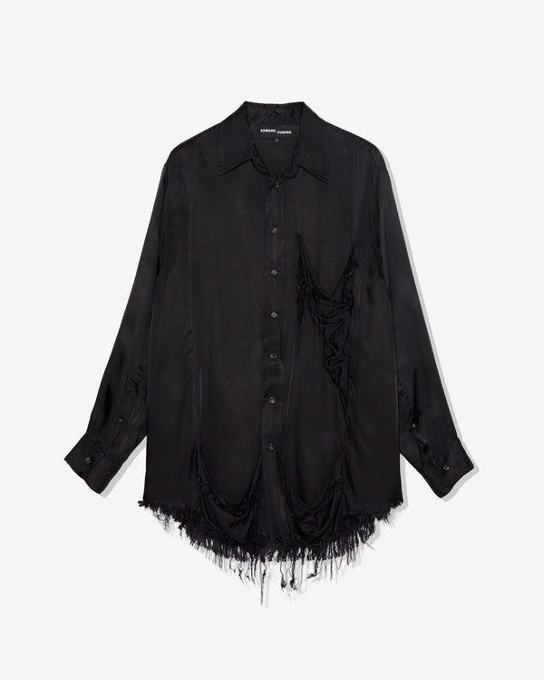 Edward Cuming - Women
s Fringe Fall Shirt - (Black)