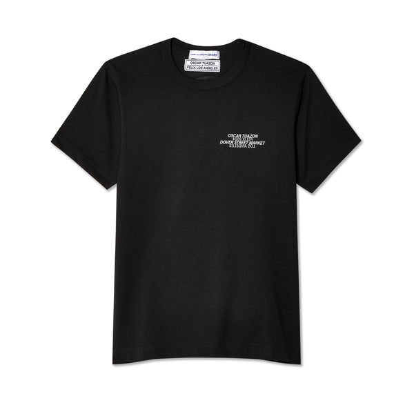 CDG Shirt - Men
s Oscar Tuazon Special Tee - (Black)