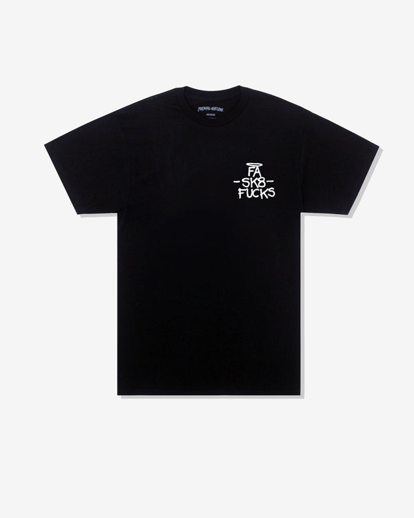 Fucking Awesome - Men
s SK8 Fucks T-Shirt - (Black)