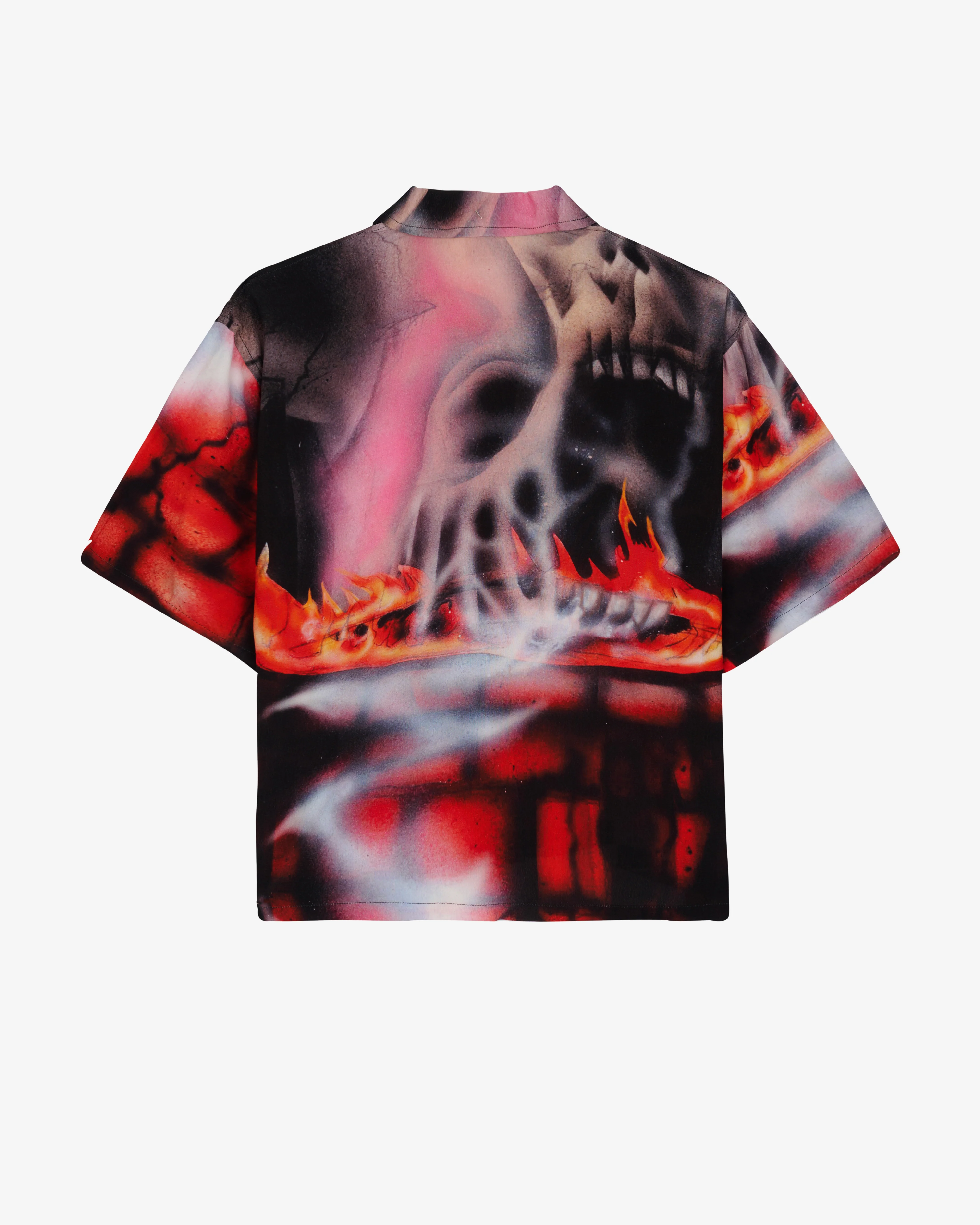 Brain Dead - Men's Magic: The Gathering Miren, The Moaning Well Button Up - (Multi)
