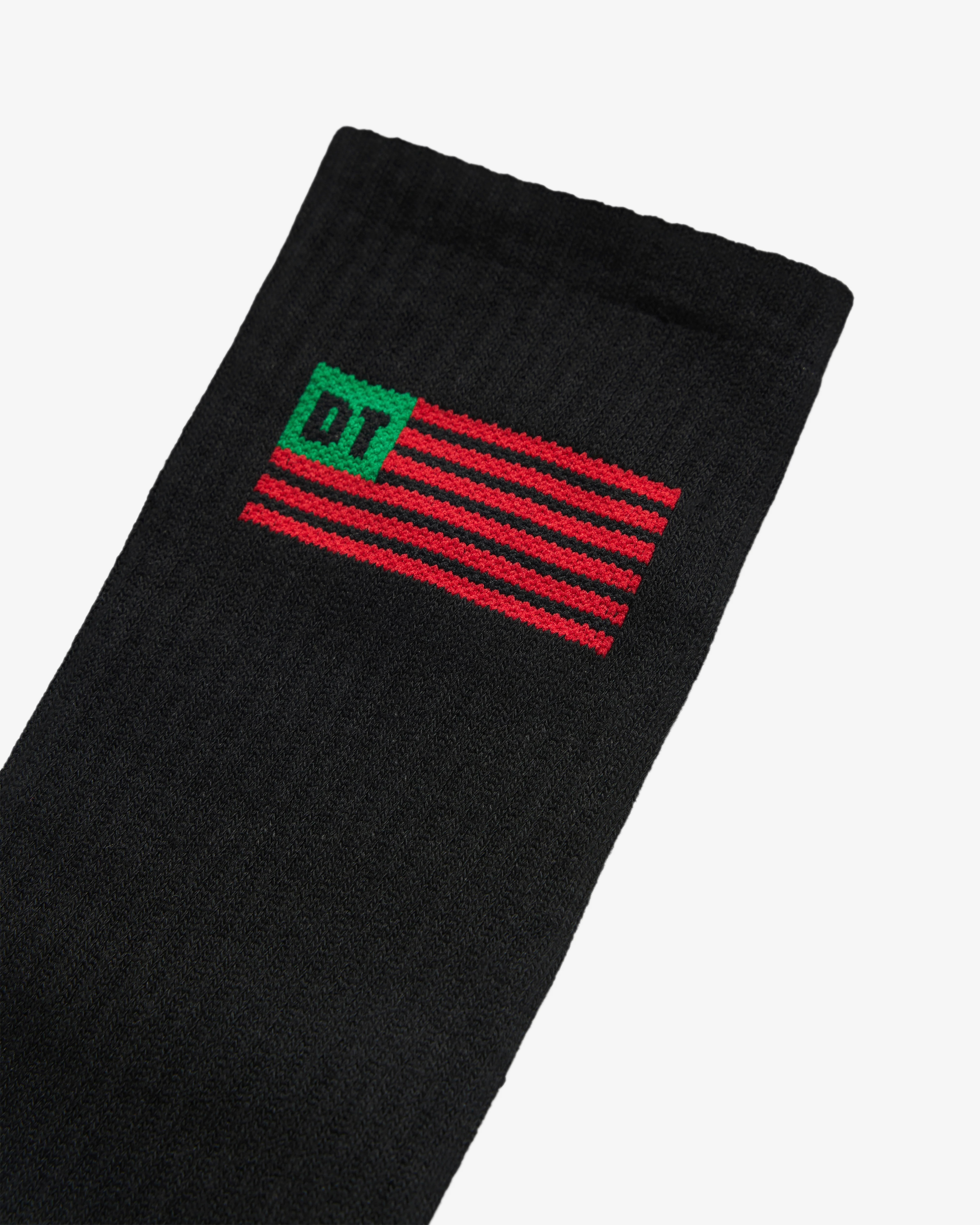 Denim Tears - Men's Flag Socks 3-Pack - (Black)
