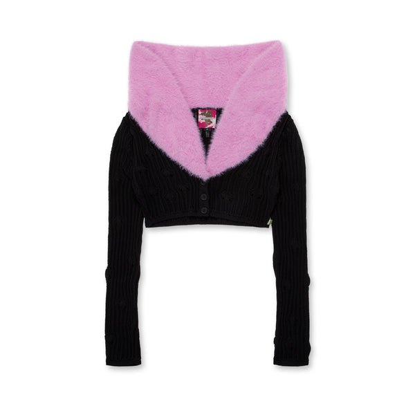 Blumarine by Marc Jacobs - Women
s Blumarine Cropped Cardigan - (Black)