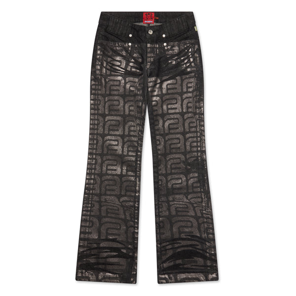 Heaven By Marc Jacobs - Women’s Barragan Foil Pant - (Black/Silver)