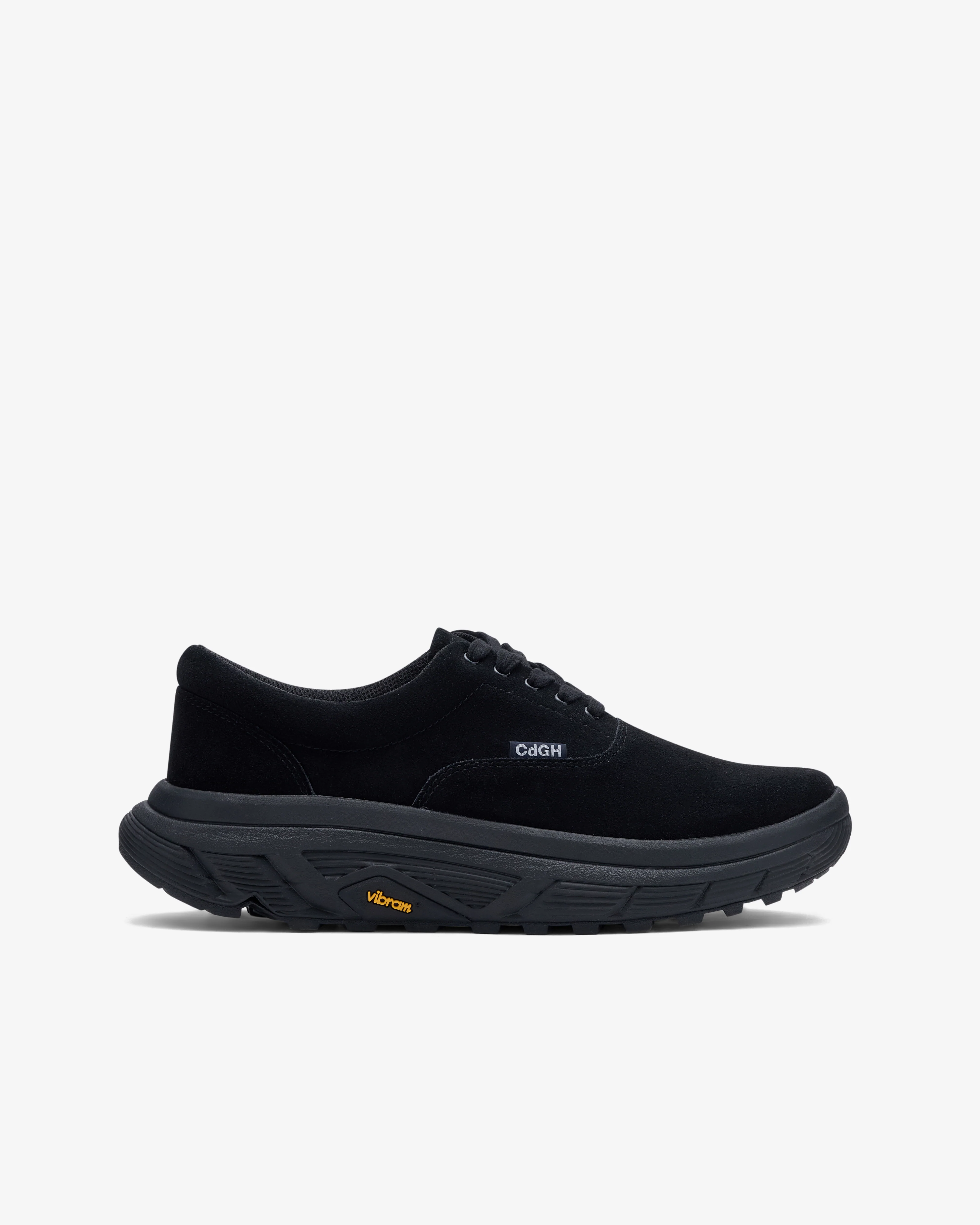 CDG Homme - Men's Double Layer Sneakers - (Suede Black)