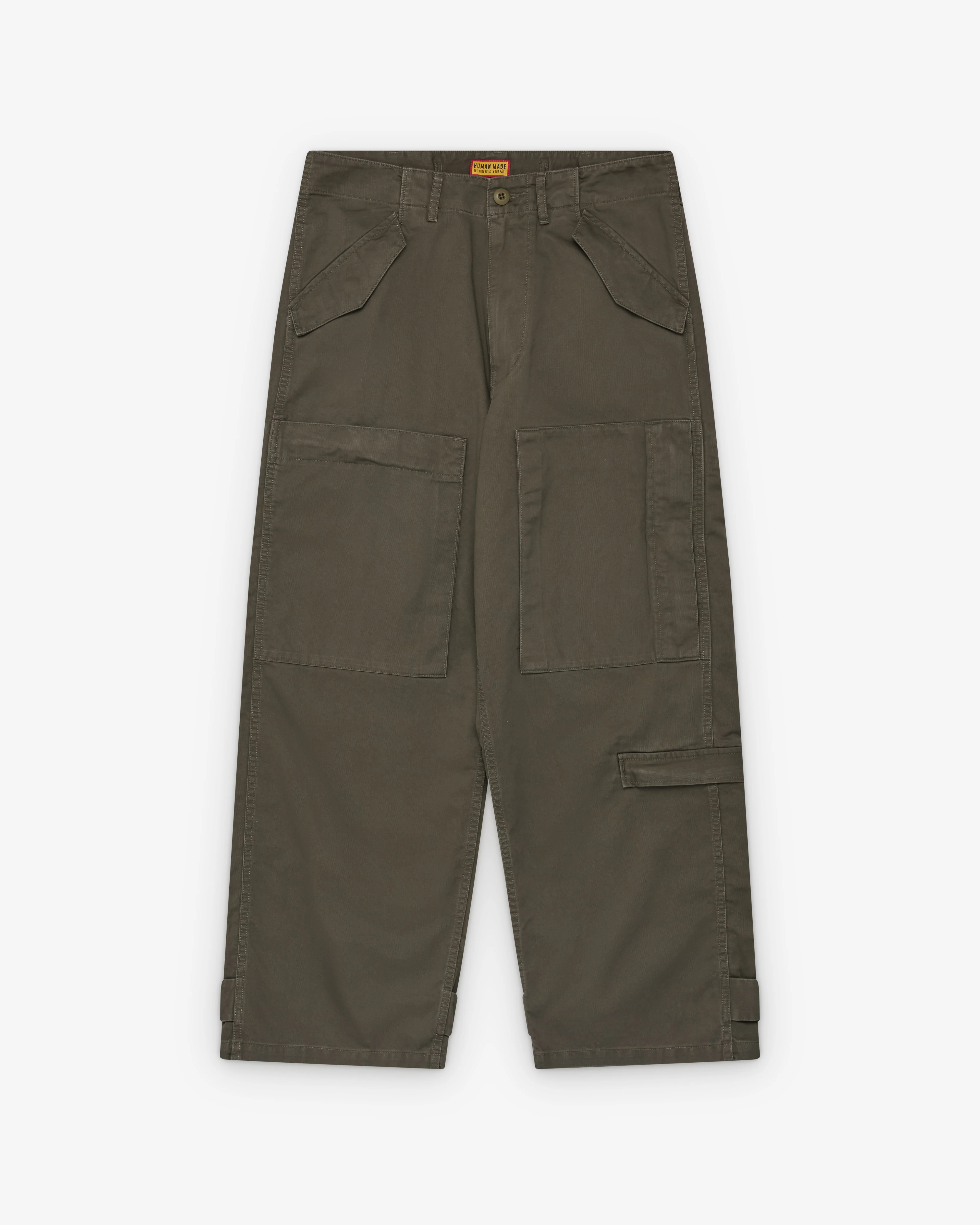 Human Made - Men's Wide Military Pants - (Olive)