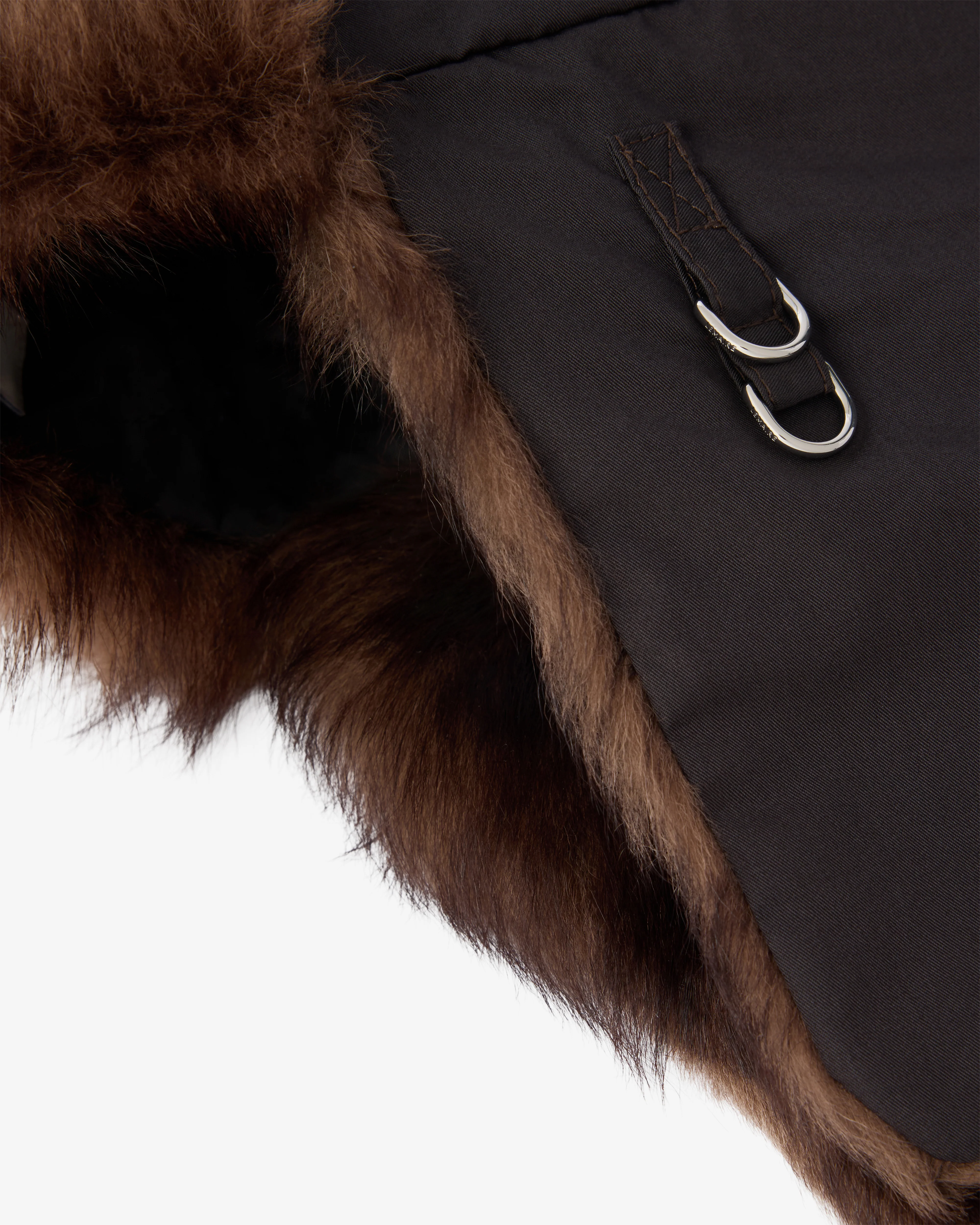Lemaire - Men's Fuzzy Chapka - (Licorice)