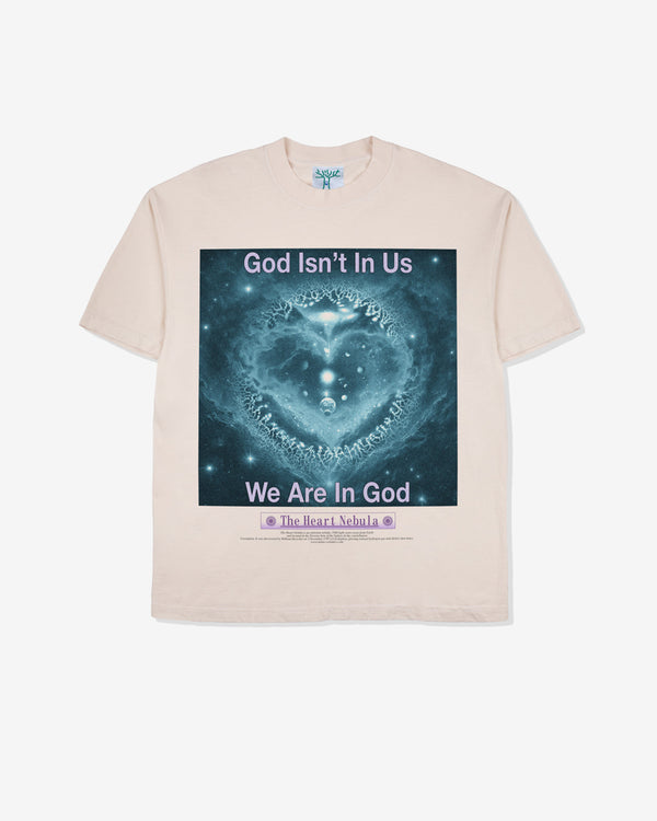 Online Ceramics - Men
s We Are In God T-Shirt - (Off White)