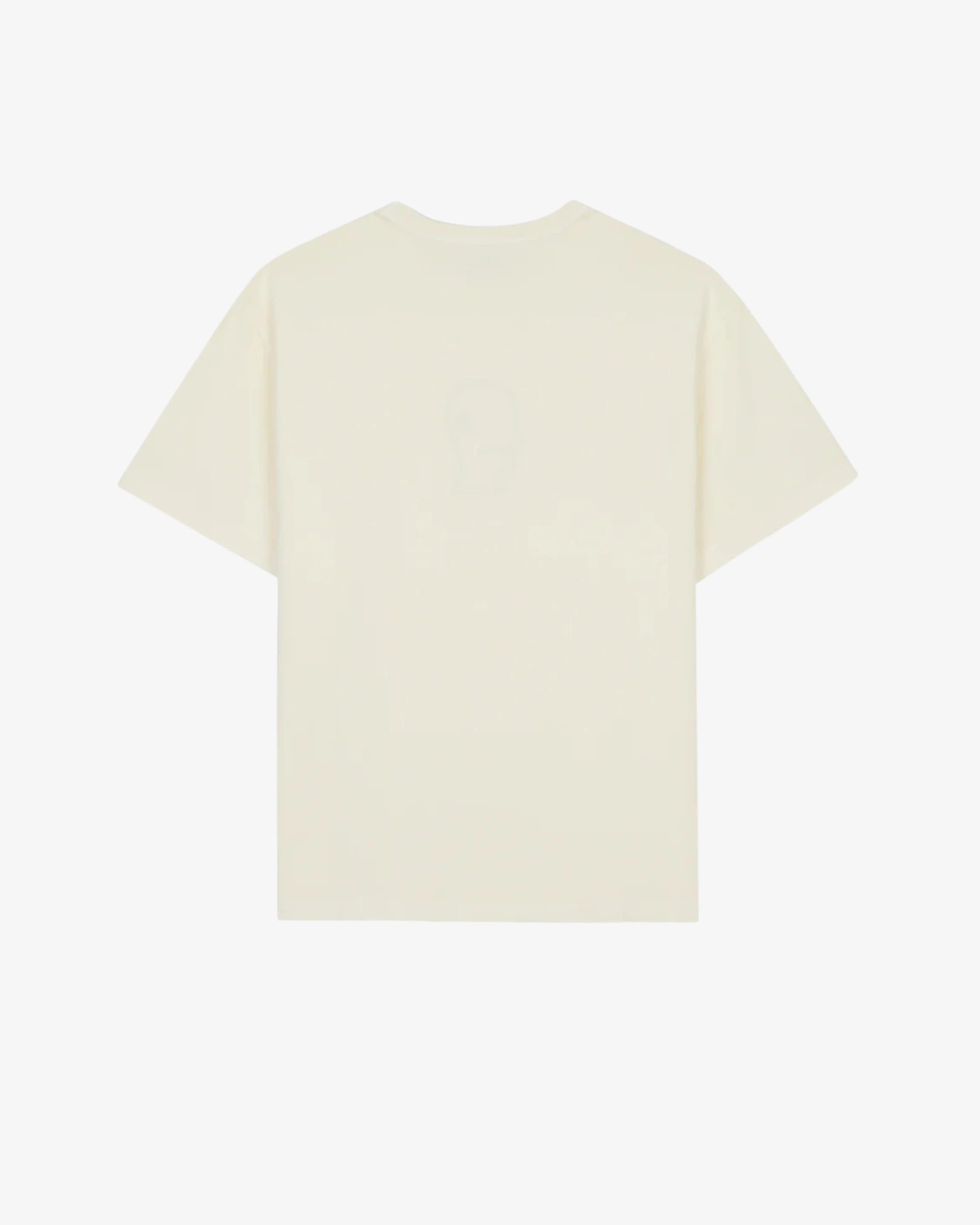 Brain Dead - Men's Heavyweight 3D Embroidery Logohead T-Shirt - (Natural)