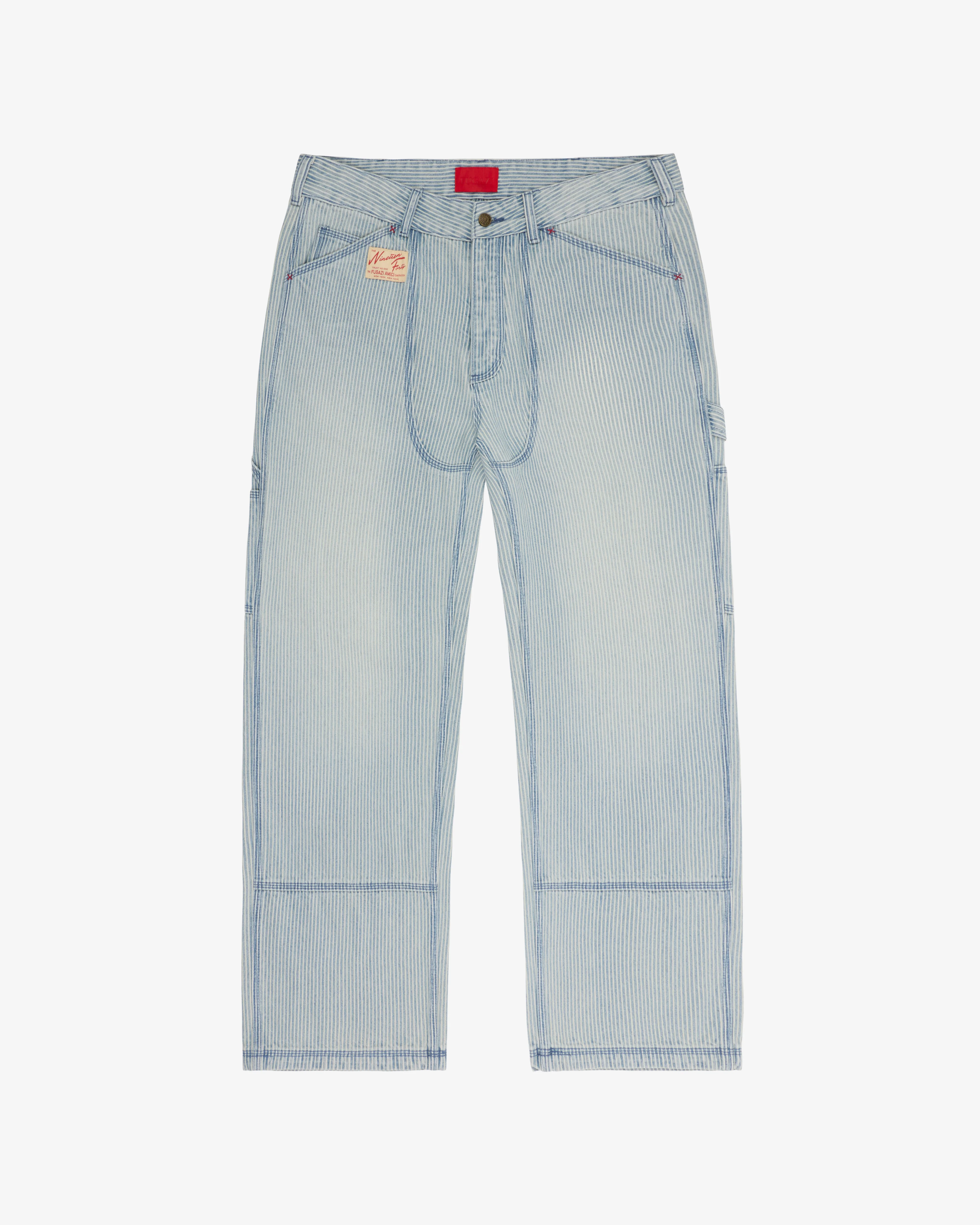 Fugazi - Men's Hickory Stripe 1940 Trousers - (Blue)