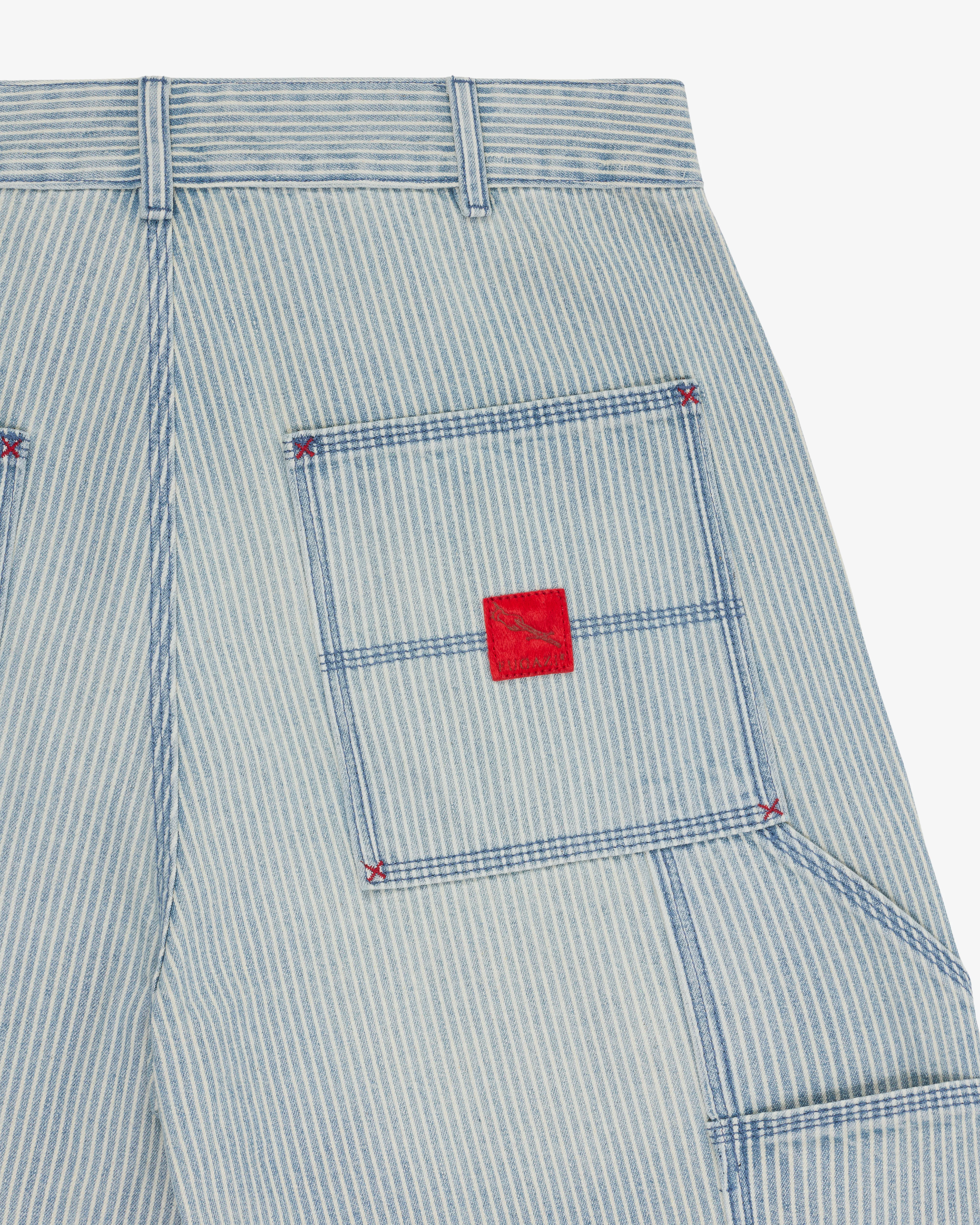 Fugazi - Men's Hickory Stripe 1940 Trousers - (Blue)